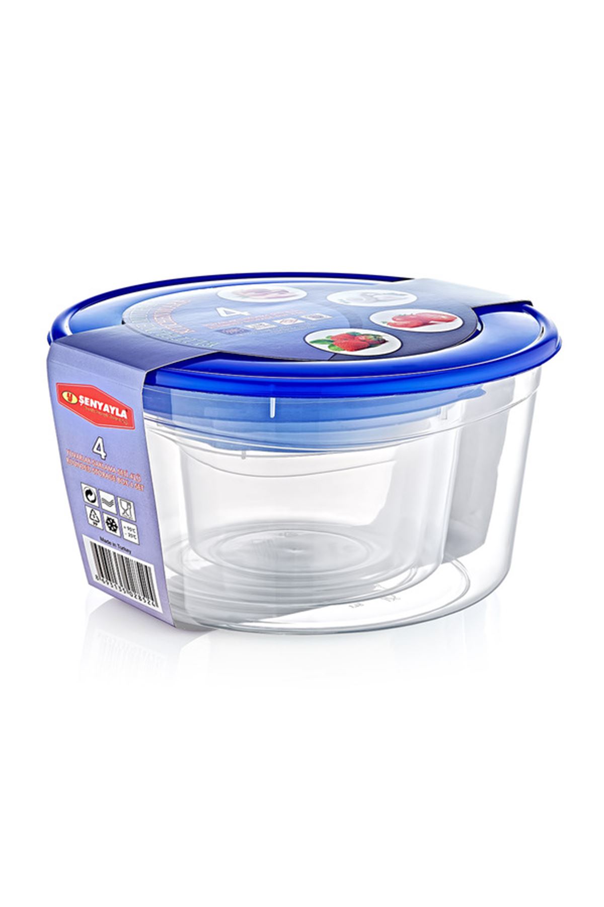 4'lü Derin Saklama Kabı Seti