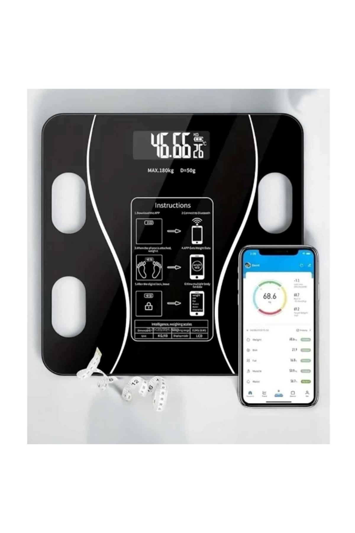 Bluetooth Özellikli Akıllı Tartı