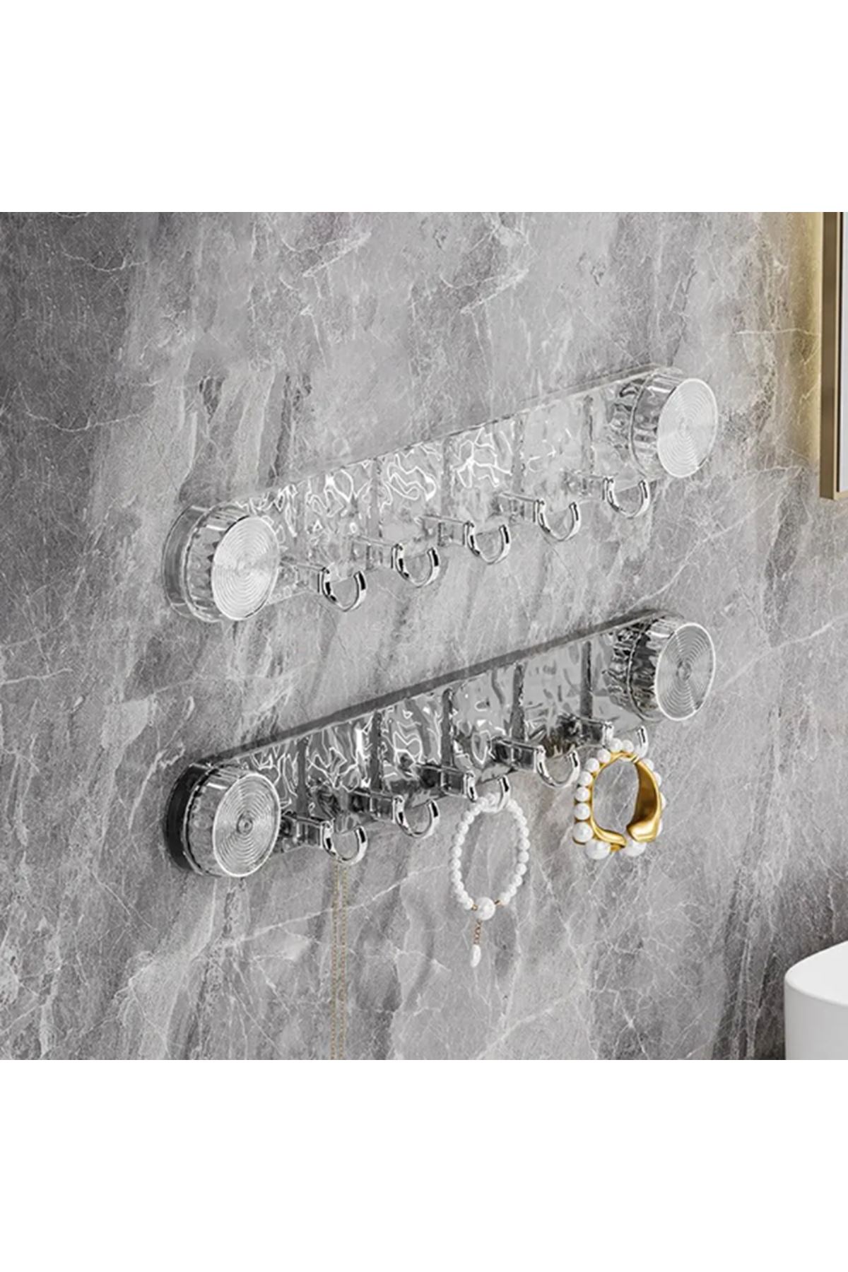 Güçlü Lüks Vantuzlu Askılık