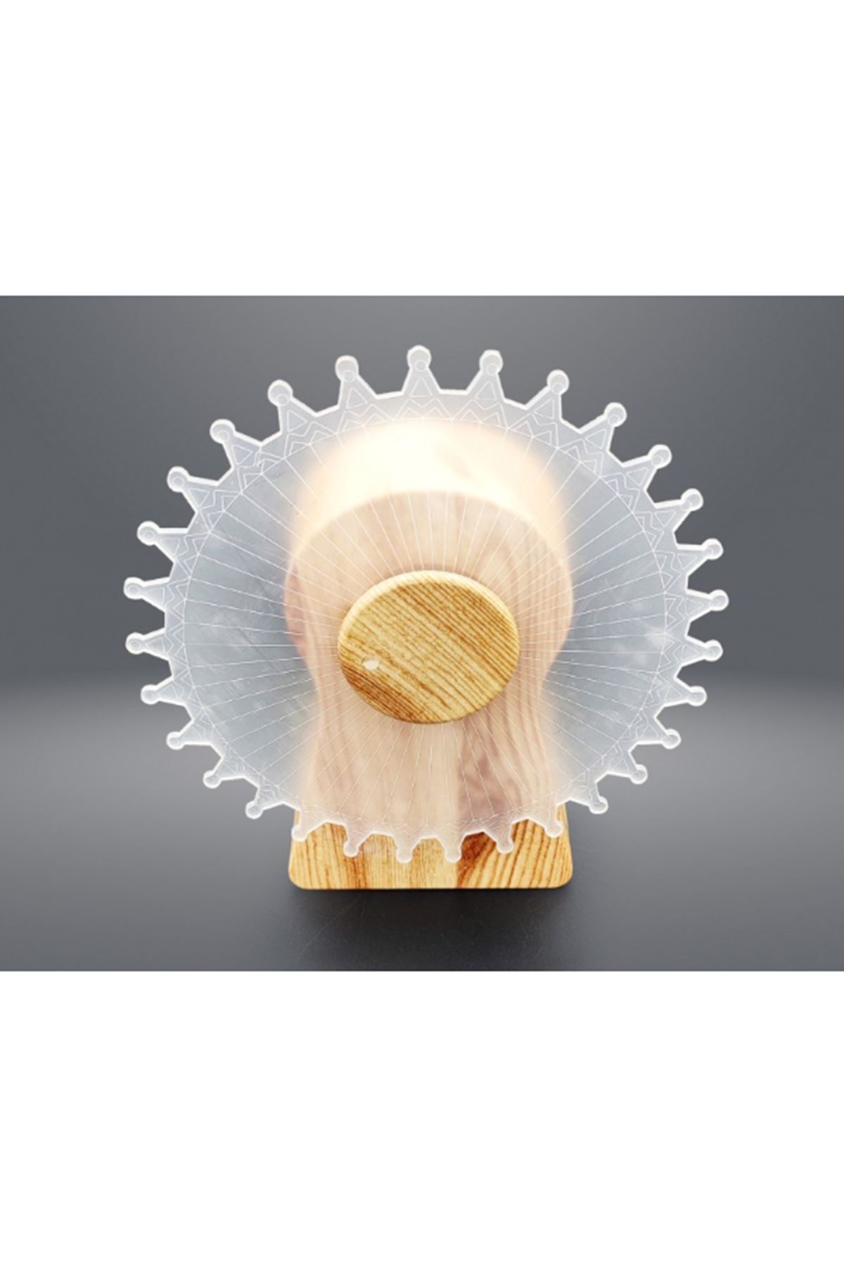 Dekoratif Işıklı Yel Değirmeni