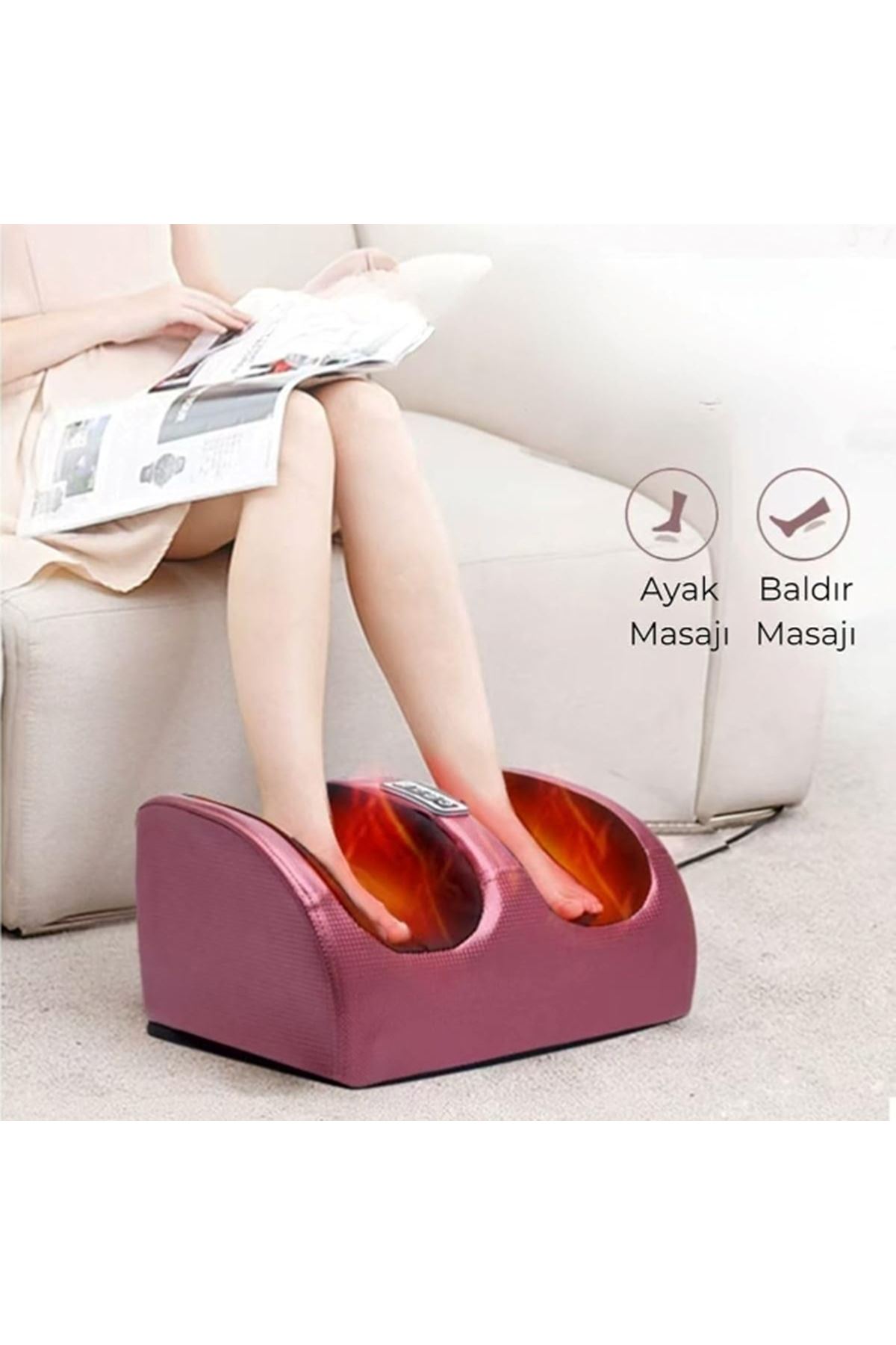 Isıtmalı Ayak Masaj Aleti