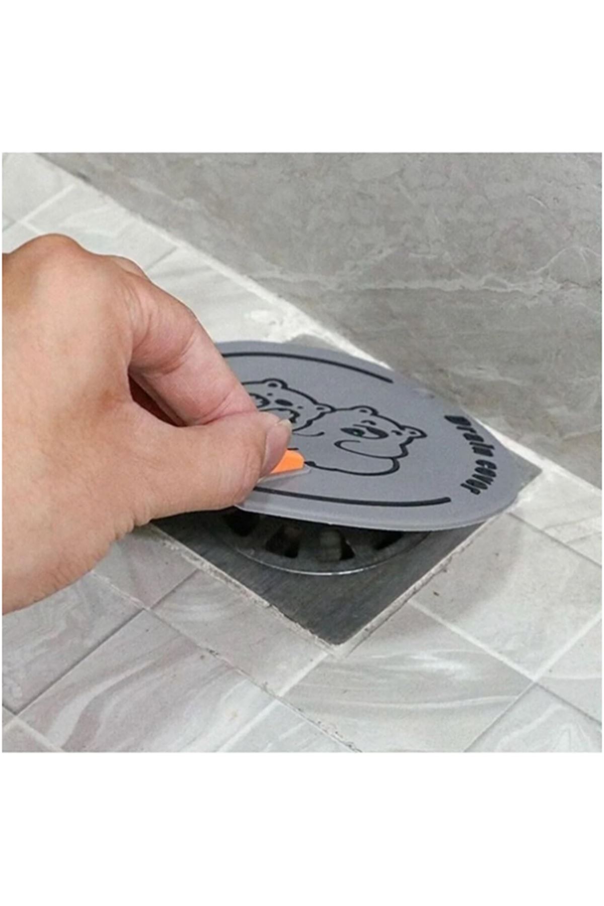 Koku Önleyici Silikon Gider Kapağı