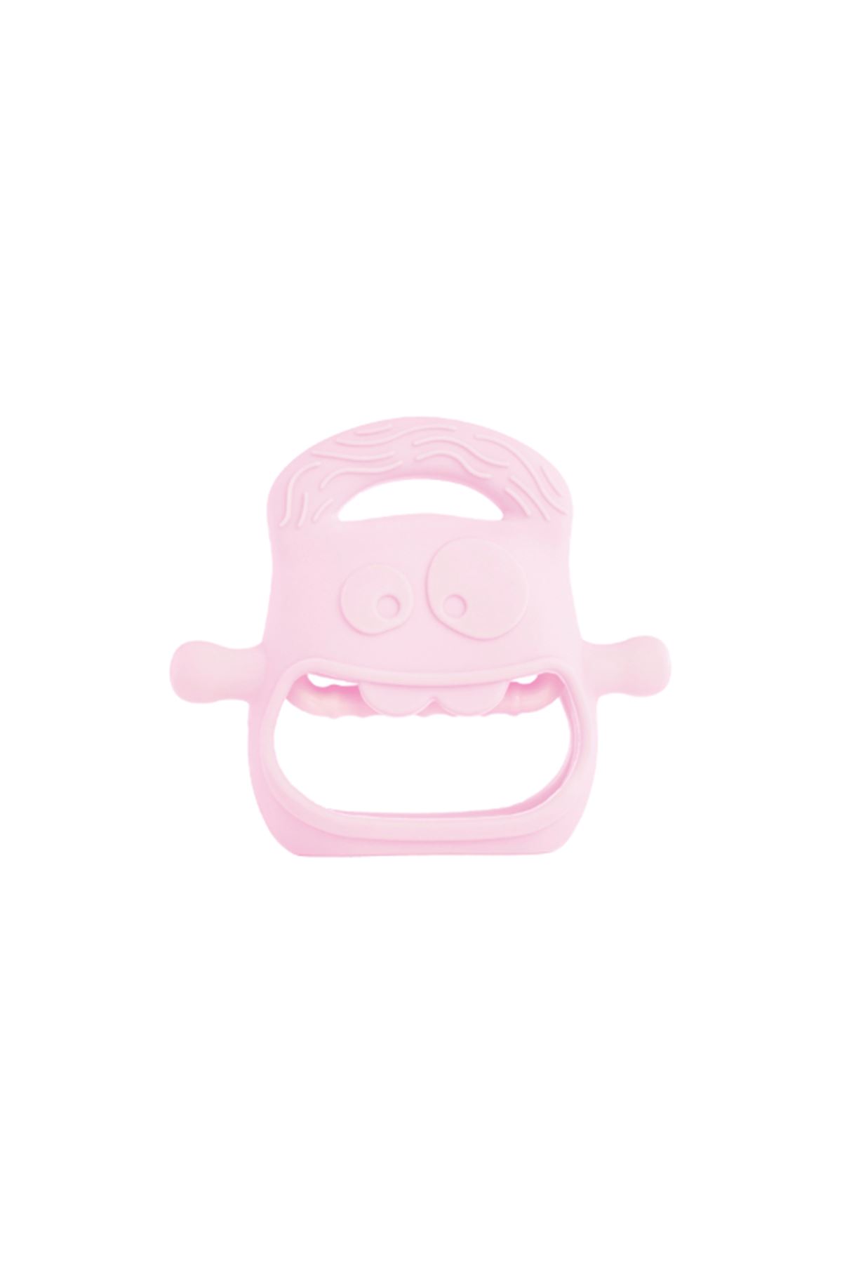 Pembe Bebek Silikon Diş Kaşıyıcı