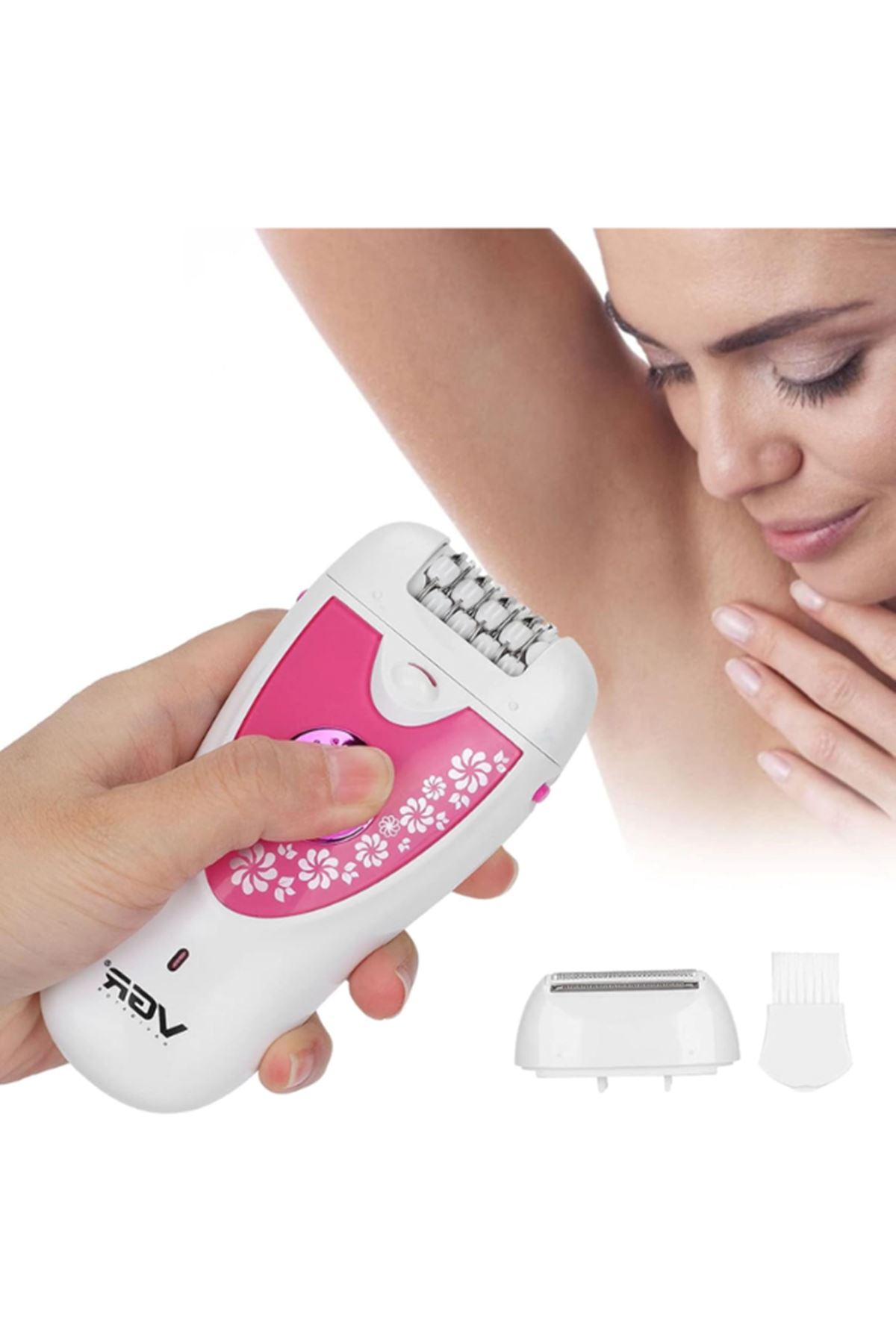 Profesyonel 2 Başlıklı Epilasyon Aleti