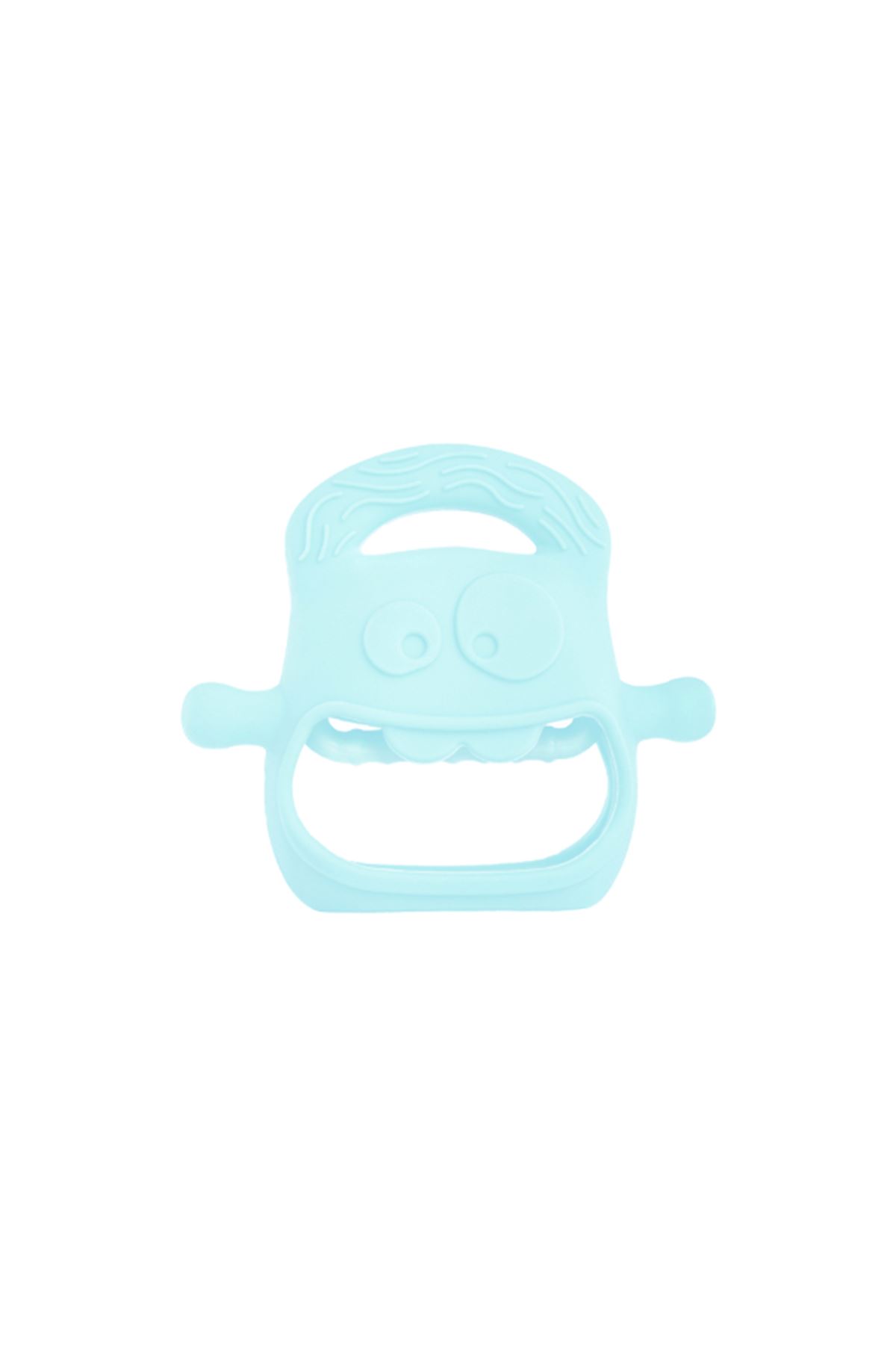 Mavi Bebek Silikon Diş Kaşıyıcı