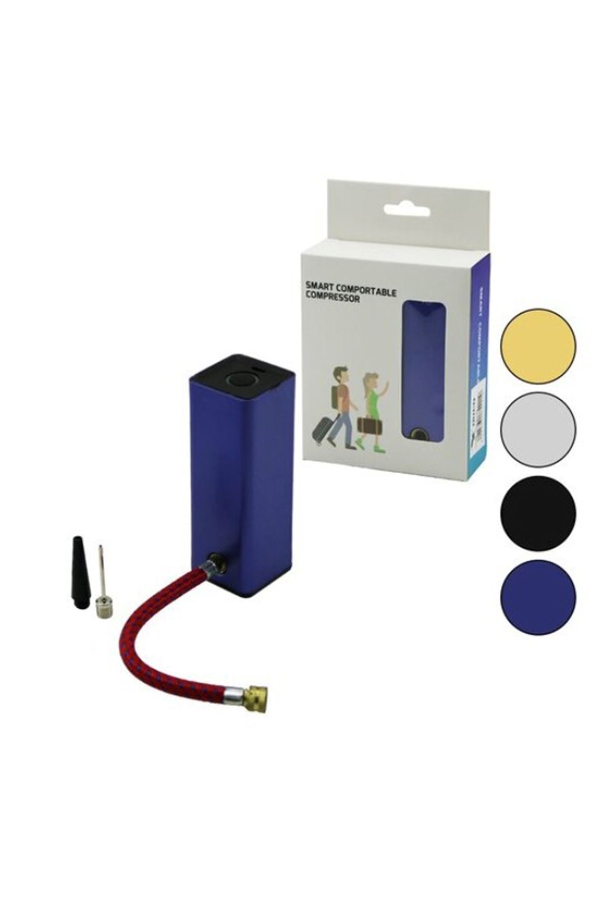 Şarjlı Mini Cep Kompresörü