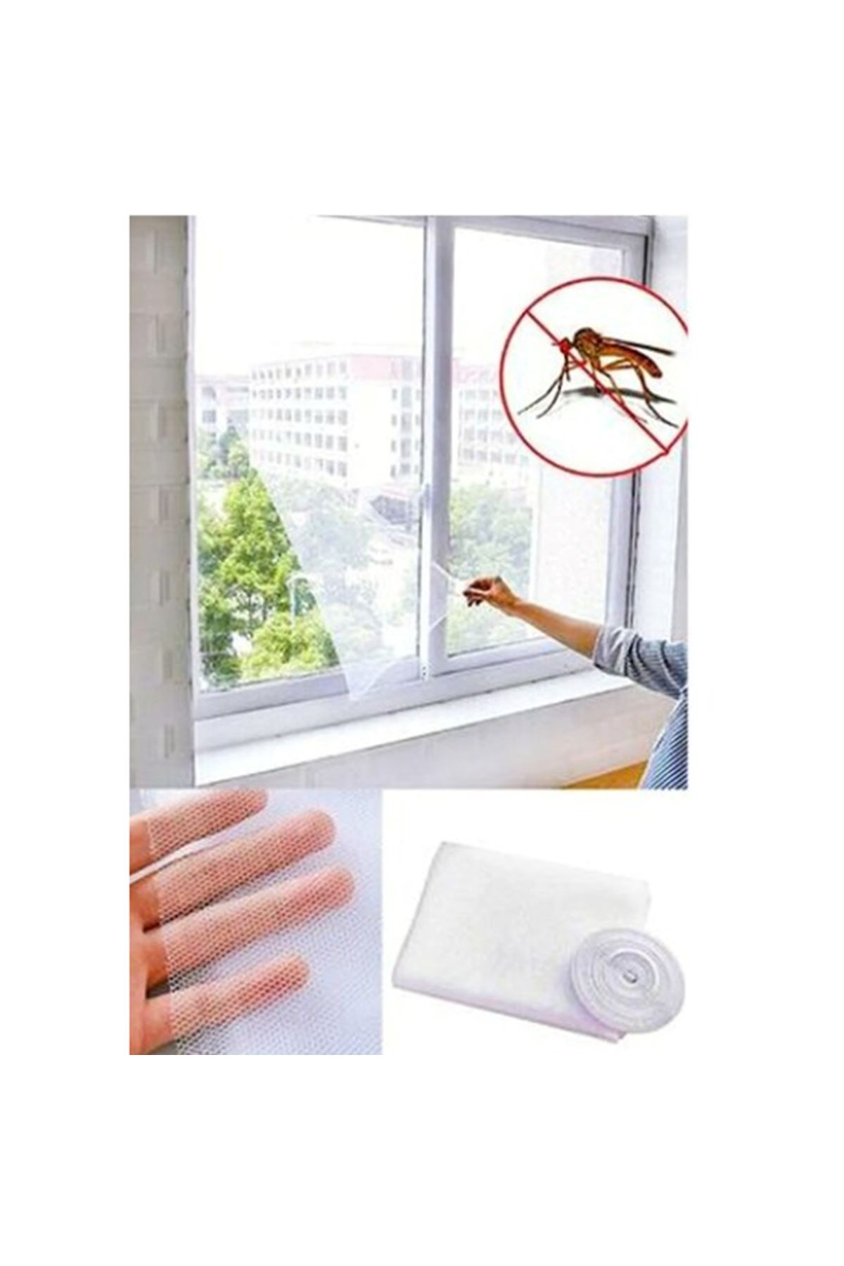 Yapışkanlı Tek Kanat Sineklik