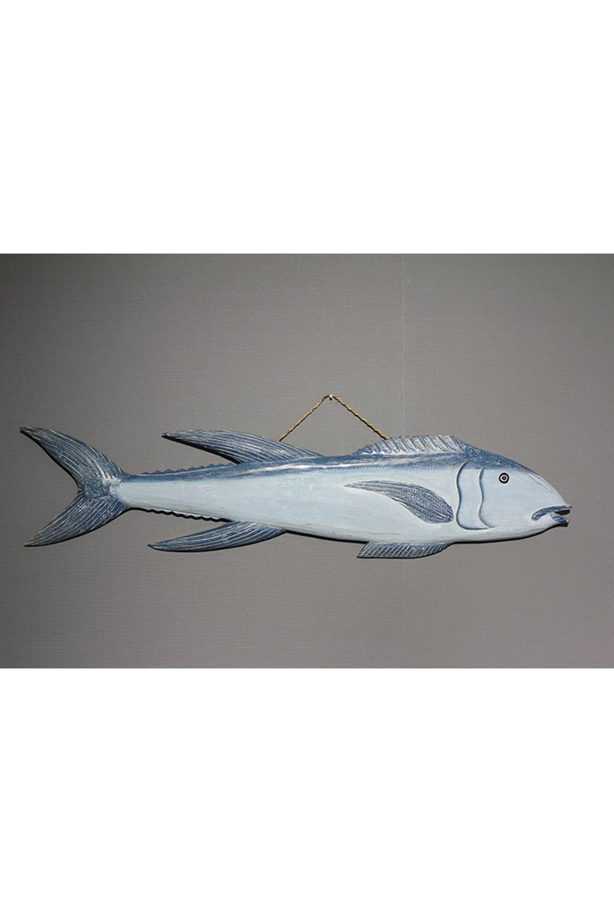 Ahşap Duvara Asmalı Balık Pano