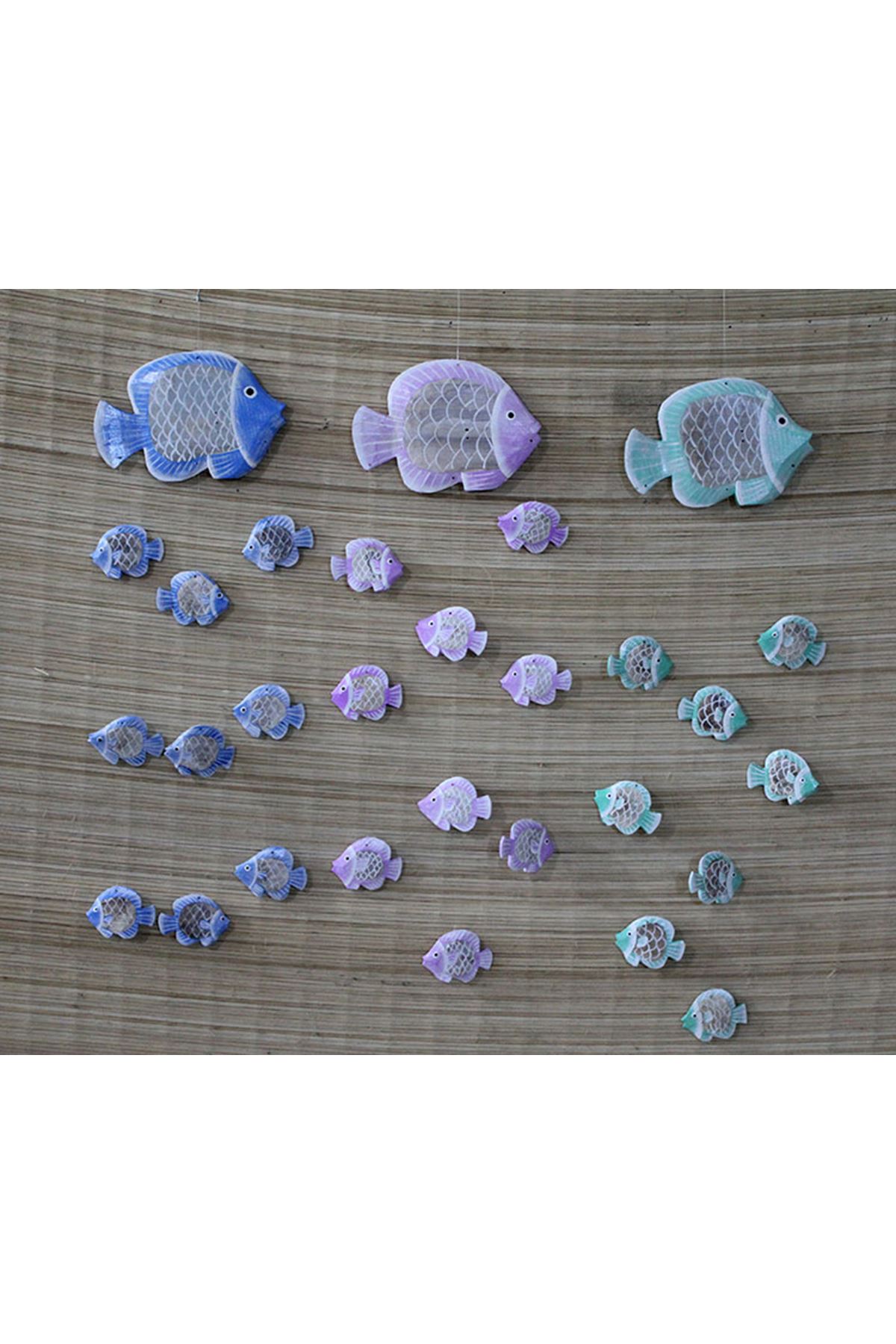 Balıklı Asmalı Rüzgar Çanı