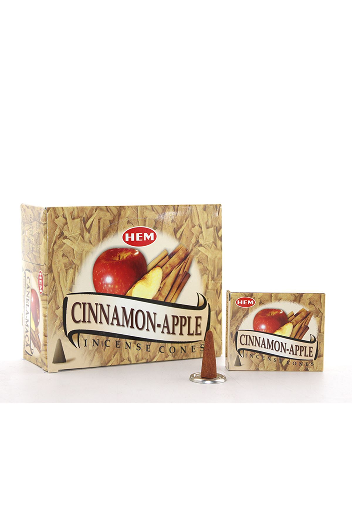 Cinnamon Apple Aromalı Konik Tütsü