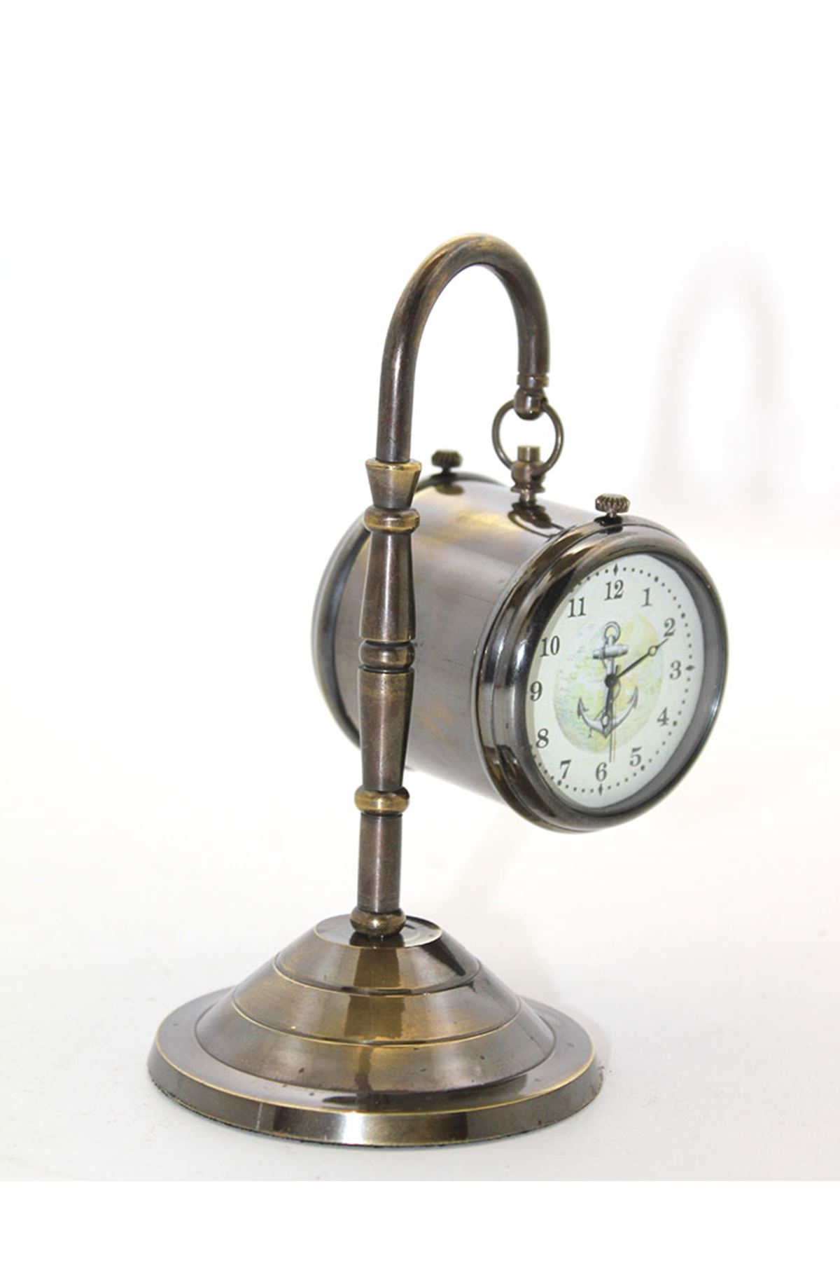 Masa Üstü Pirinç Saat Model 8