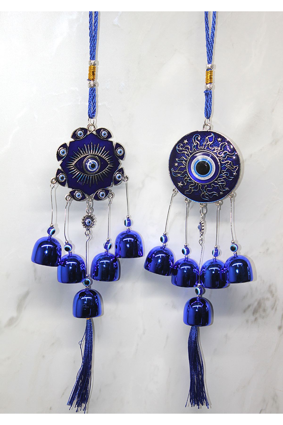 Metal Nazar Boncuğu Çan Model 10