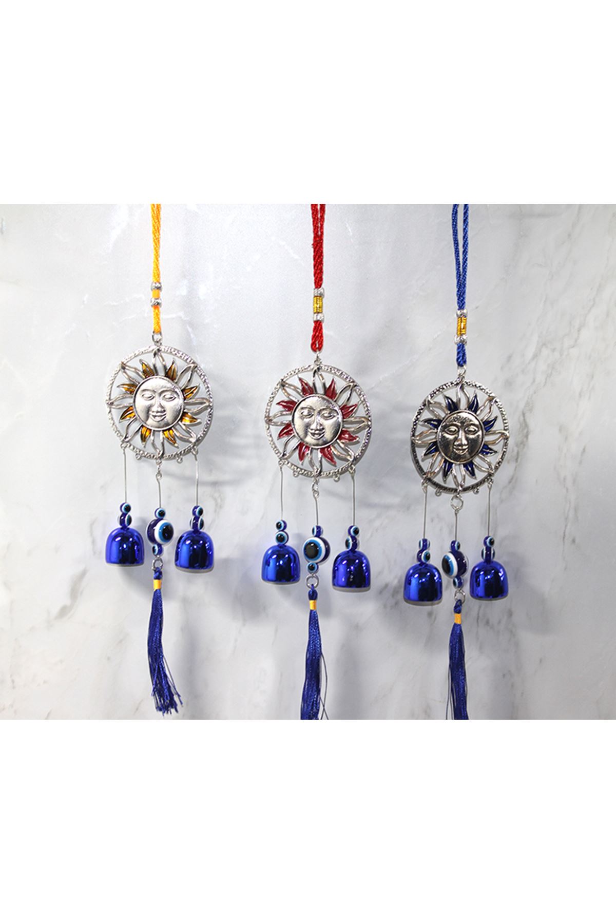 Metal Nazar Boncuğu Çan Model 13