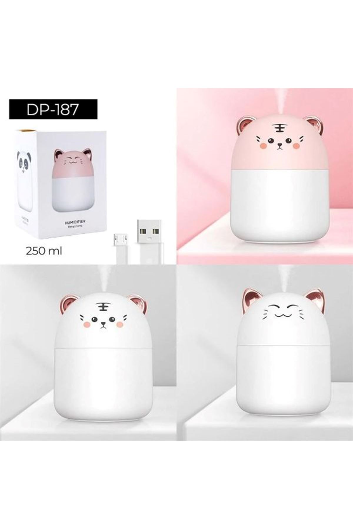 Kedi Tasarımlı Hava Nemlendirici