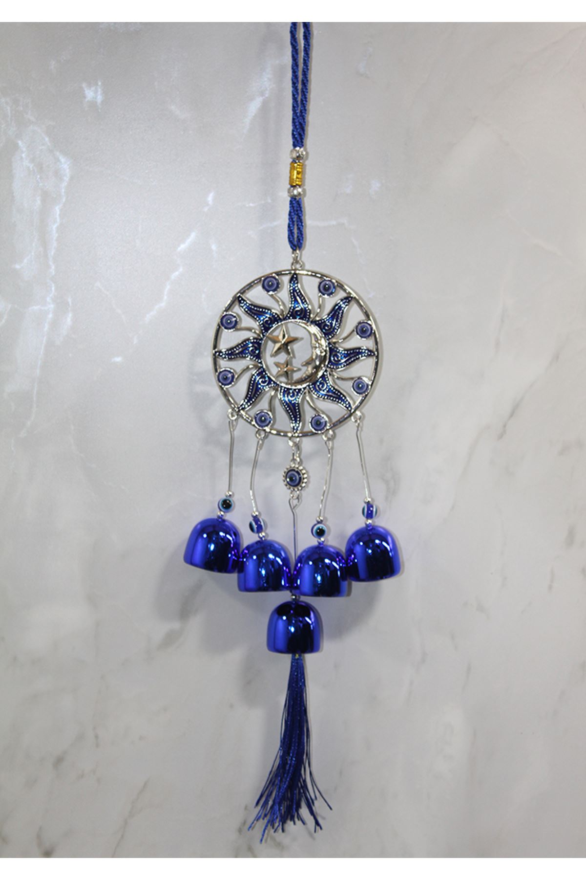 Metal Nazar Boncuğu Çan Model 16