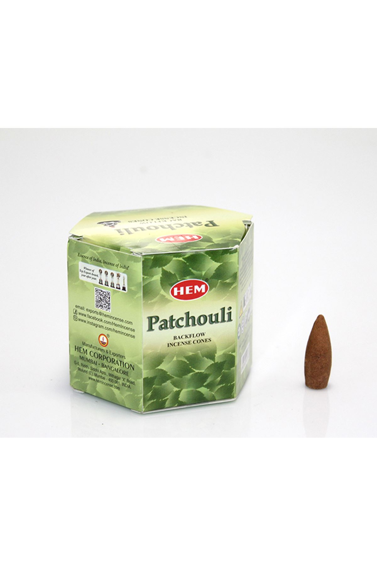 Patchouli Aromalı Geri Akış Tütsü