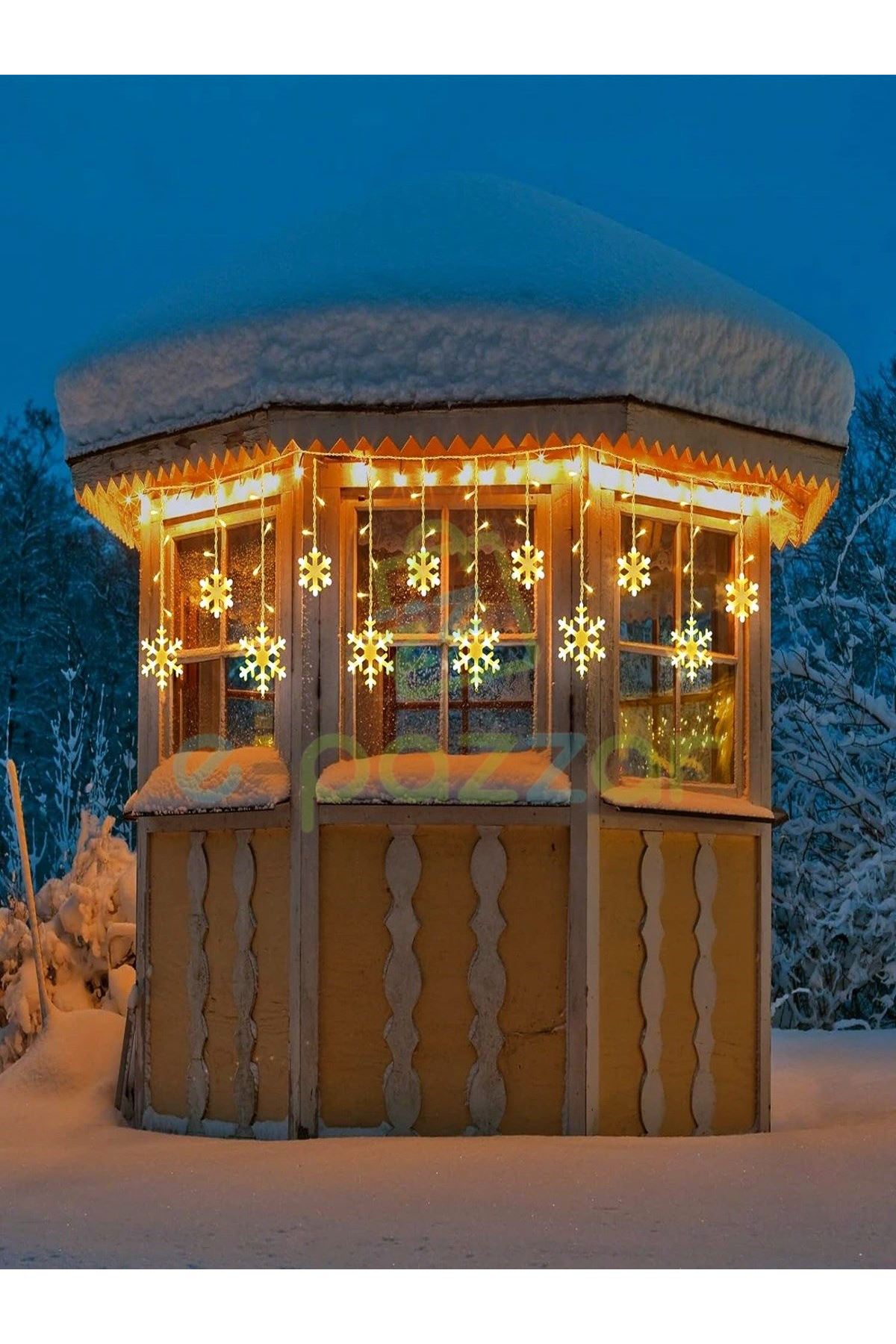 Kar Tanesi 8 Fonksiyonlu 3m 12 Saçaklı