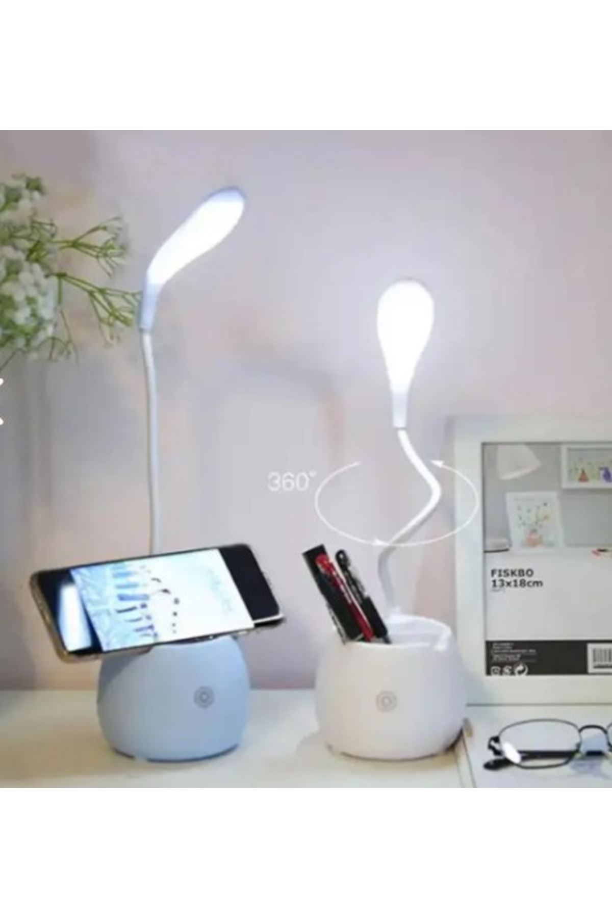 Dokunmatik USB Şarjlı Masa Lambası