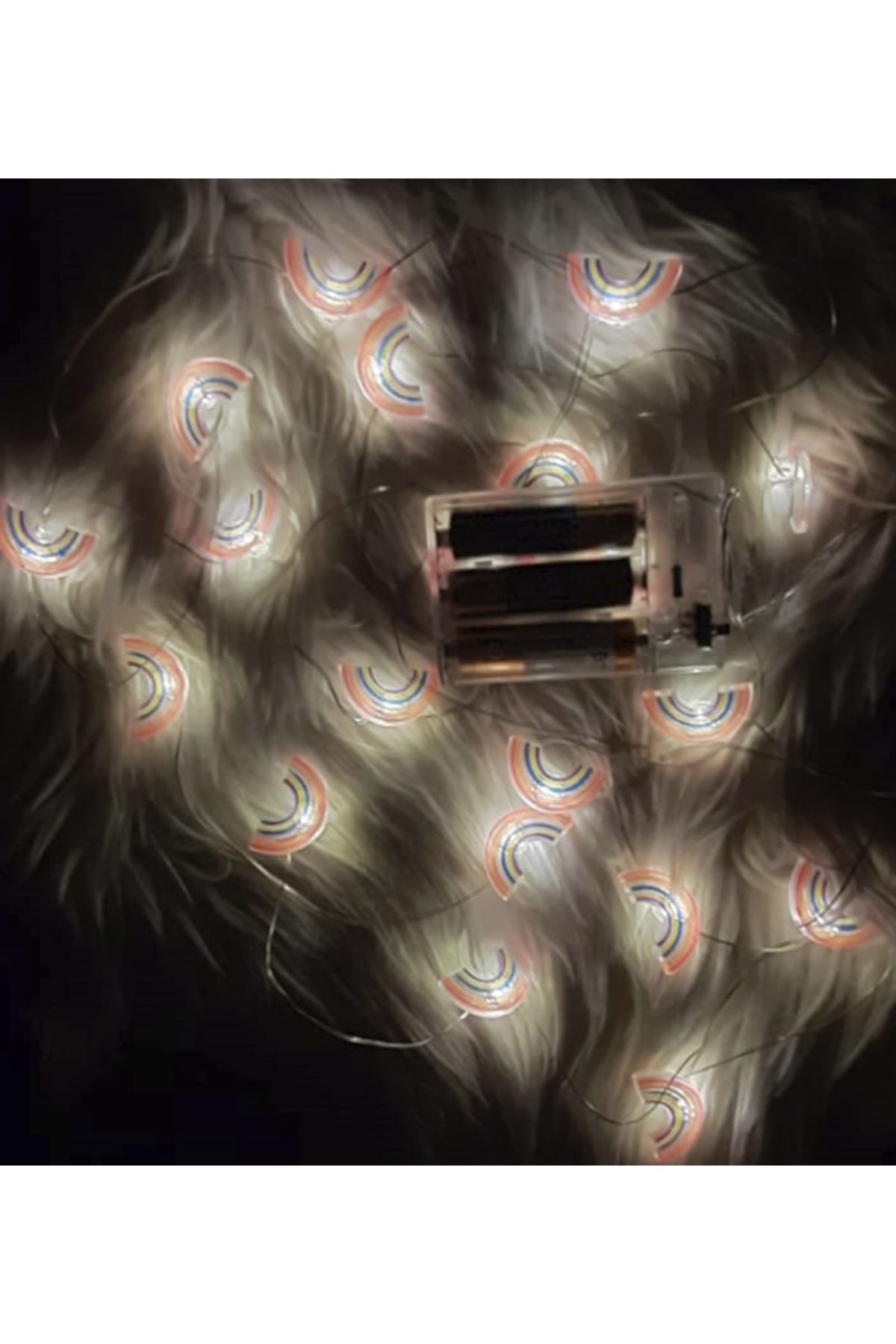 Led Işıklı Gökkuşağı Dekoratif İp