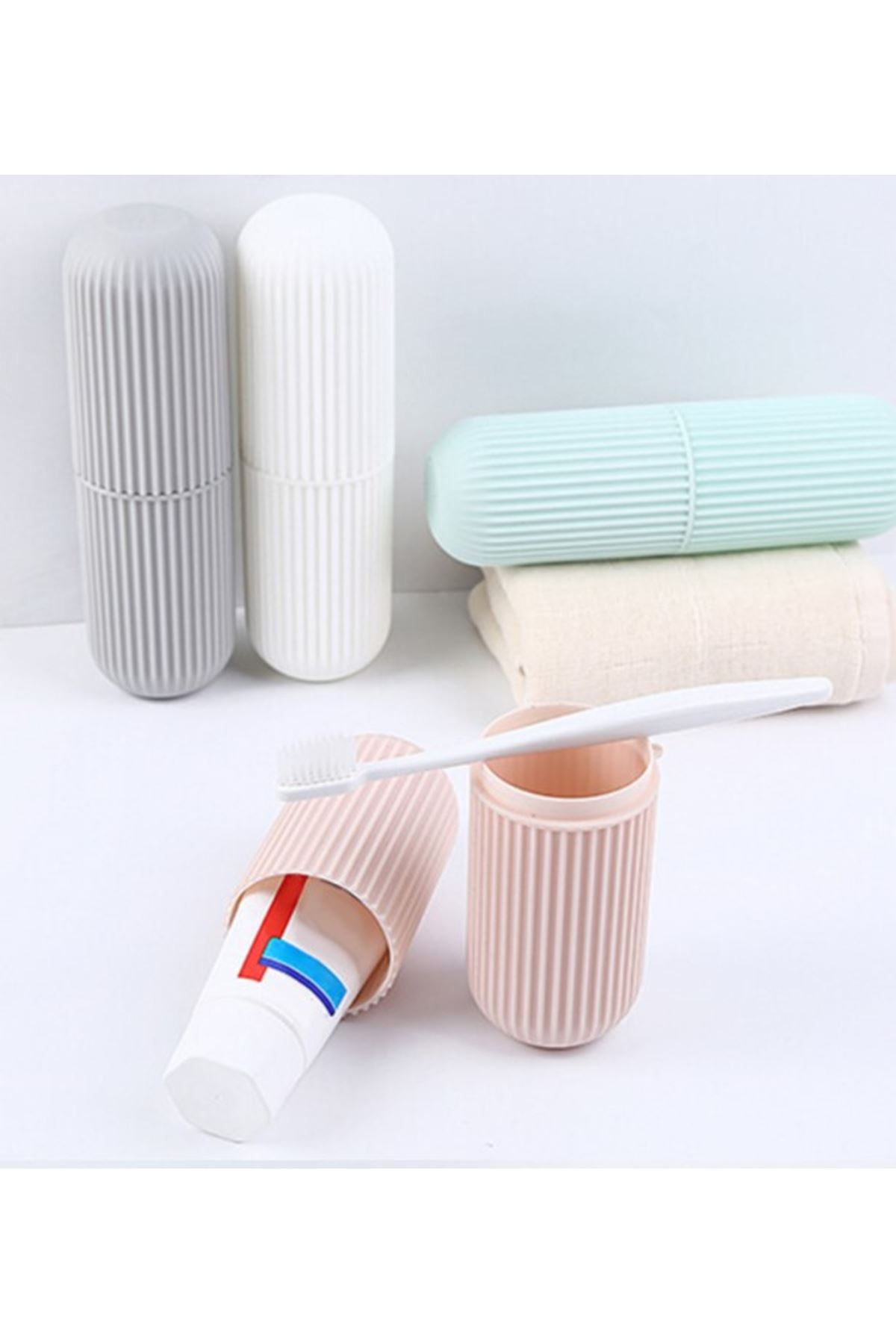 Diş Fırçası Macunu Seyahat Kutusu