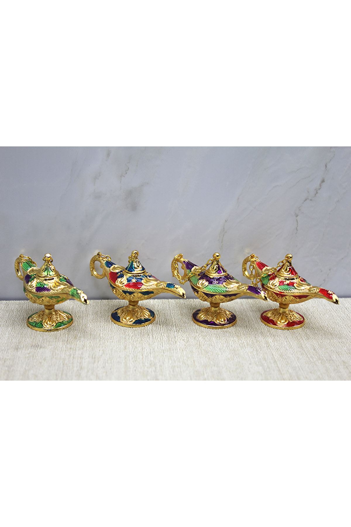 Mineli Metal Alaaddin Lambası Model 1