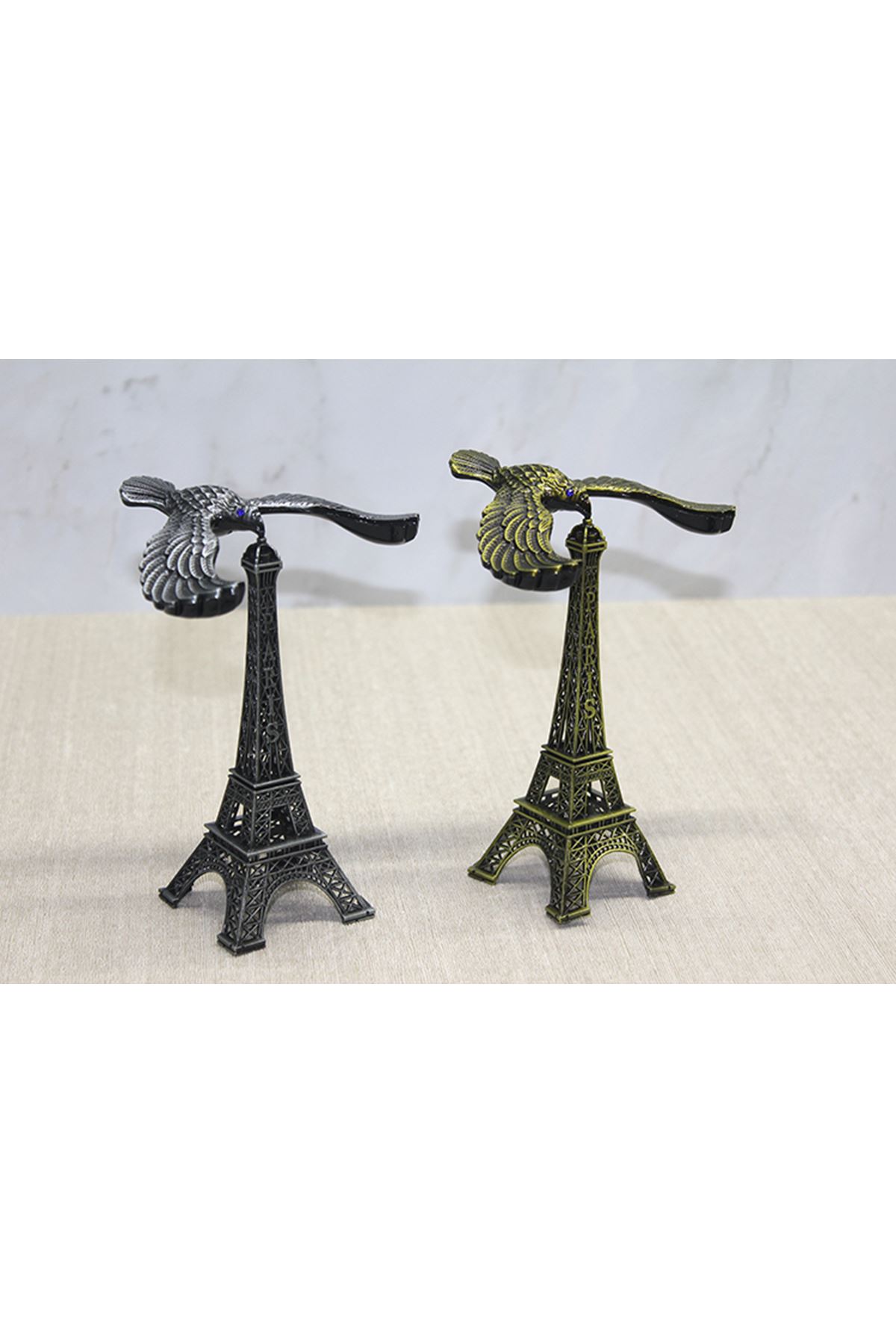 Kartallı Metal Eyfel Kulesi Model 1