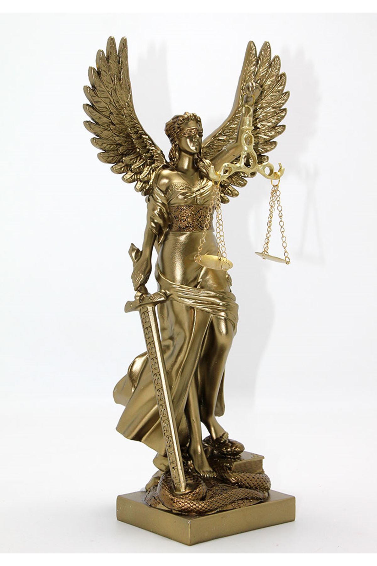 Polyester Kanatlı Adalet Biblosu