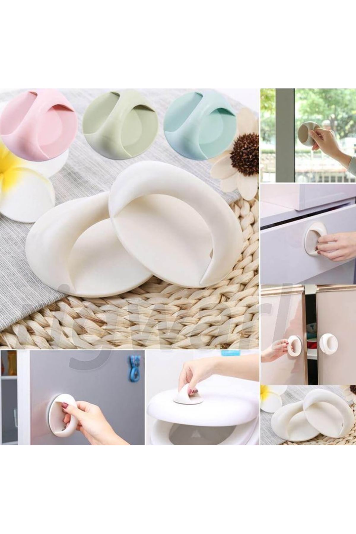 Çok Amaçlı Yapışkanlı Kulp Tutacak
