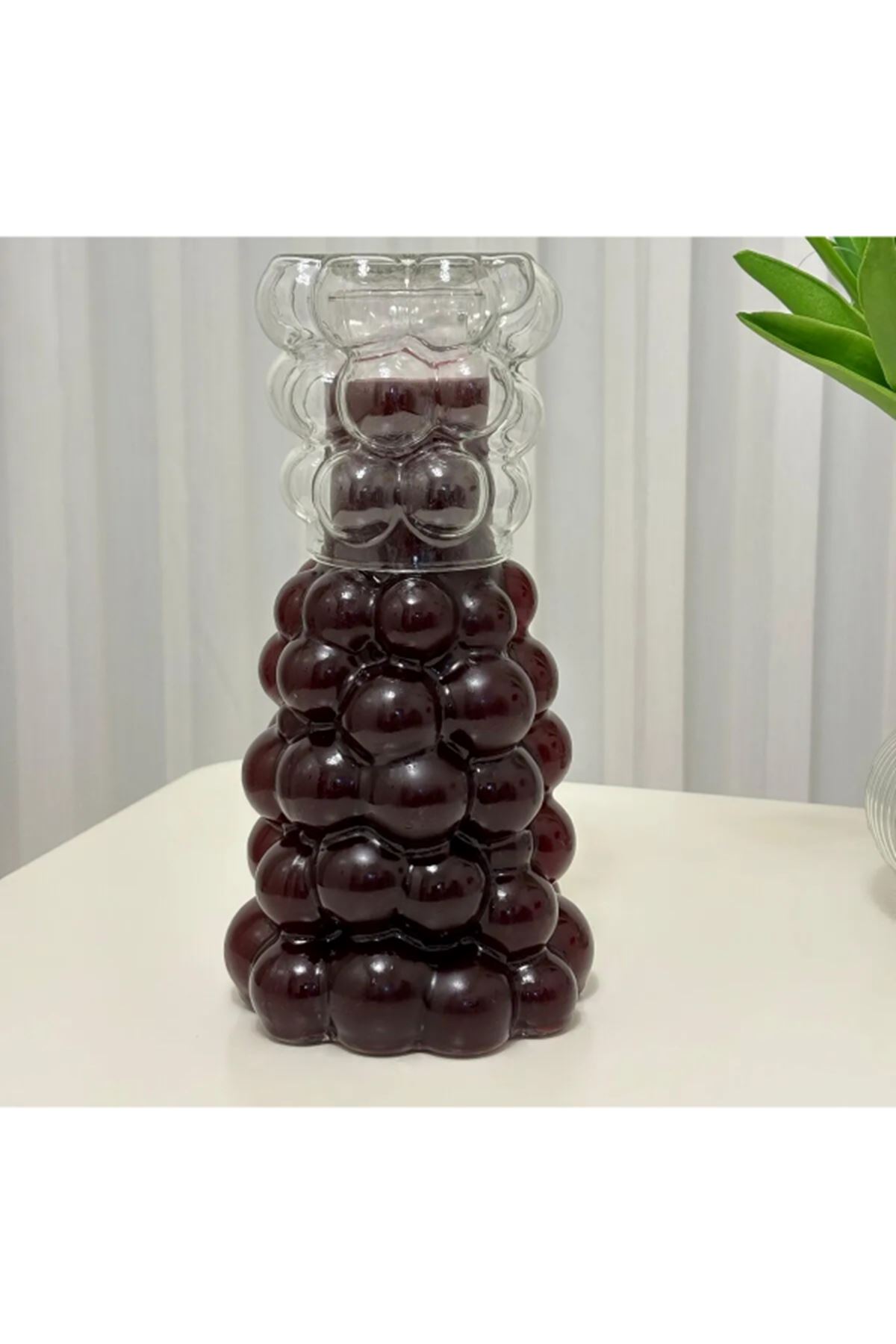 Üzüm Desenli Başucu Sürahisi