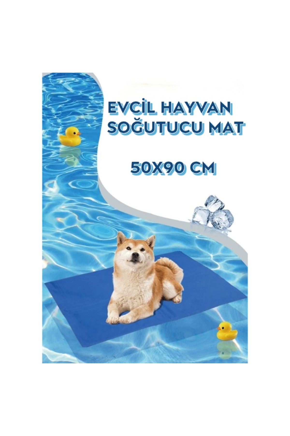 Evcil Hayvan Soğutucu Yatak Mat 50x90 cm