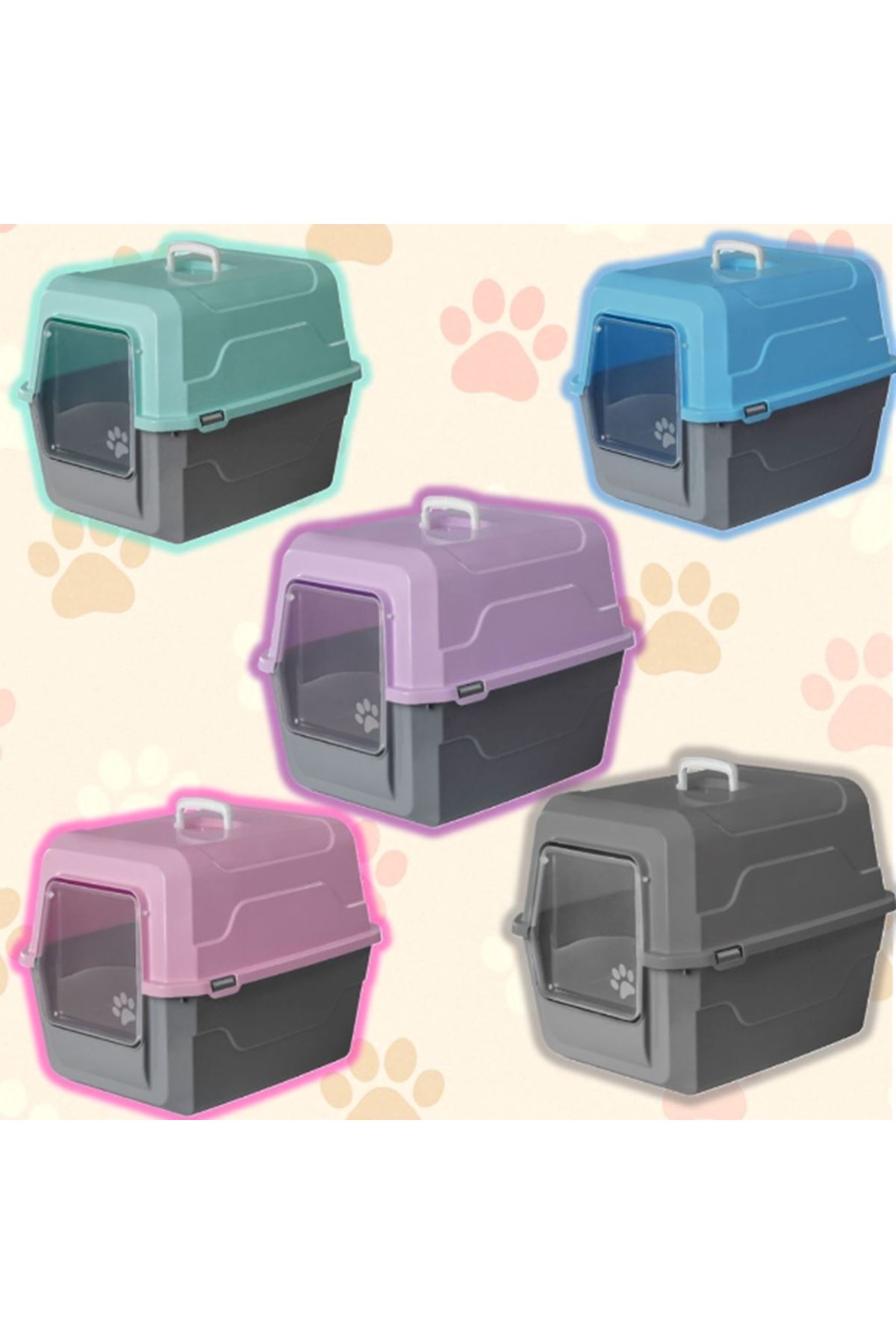 Mikopet Deluxe Kapalı Kedi Tuvaleti