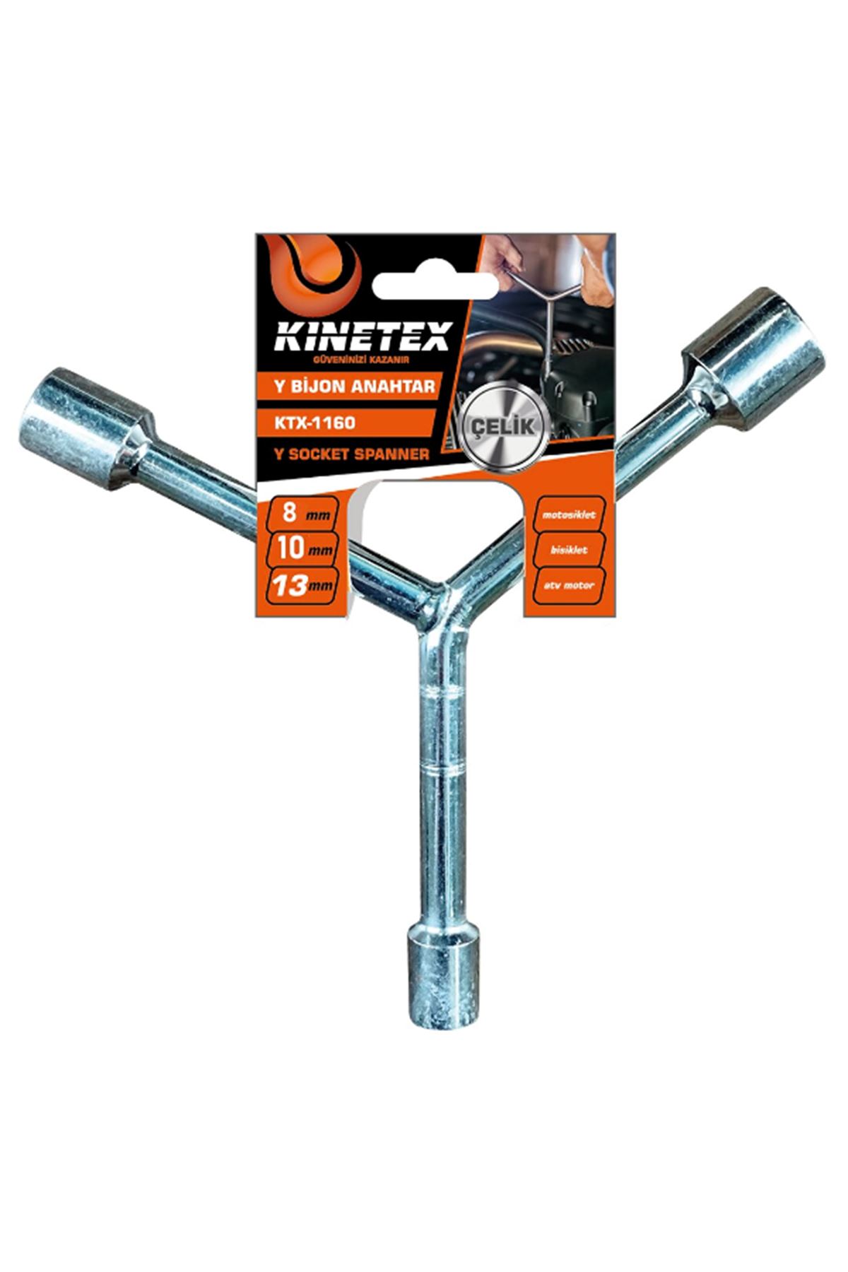 8 mm - 10 mm - 13 mm Çelik Y Bijon