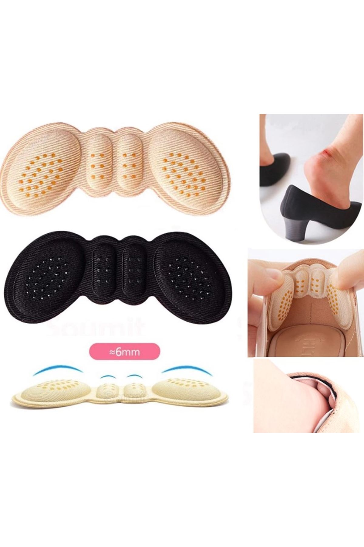 Ayakkabı Topuk Vurma Önleyici Pad 6 mm.