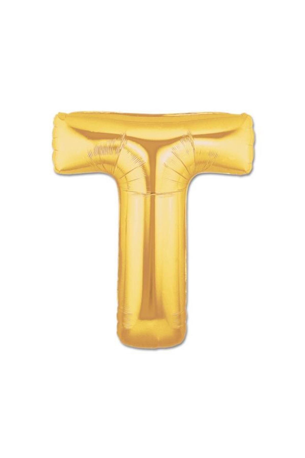 Altın Sarısı Folyo Harf Balon 1 Metre
