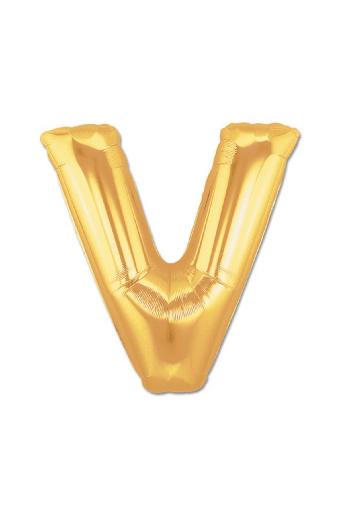 Altın Sarısı Folyo Harf Balon 1 Metre