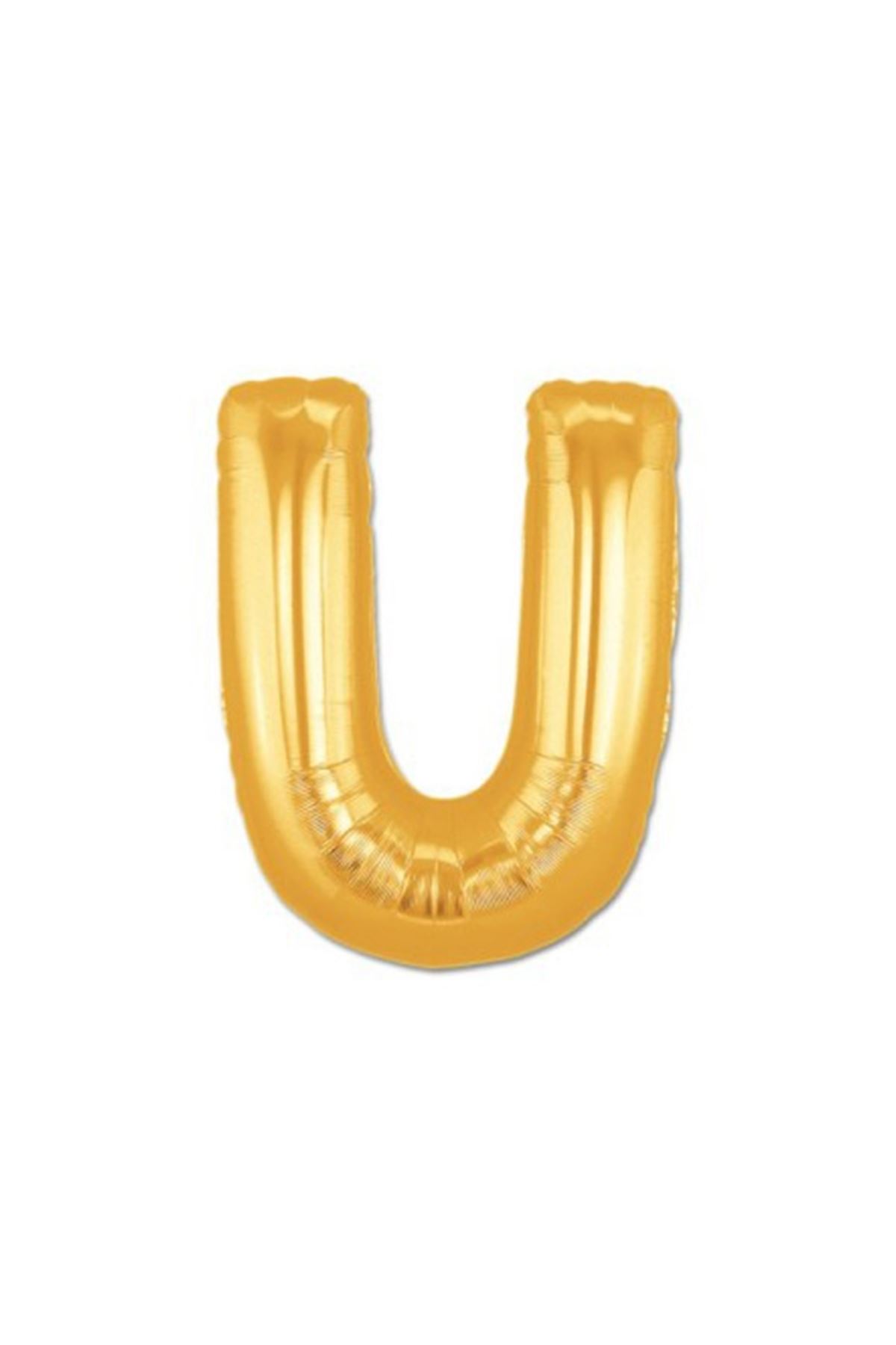 Altın Sarısı Folyo Harf Balon 1 Metre
