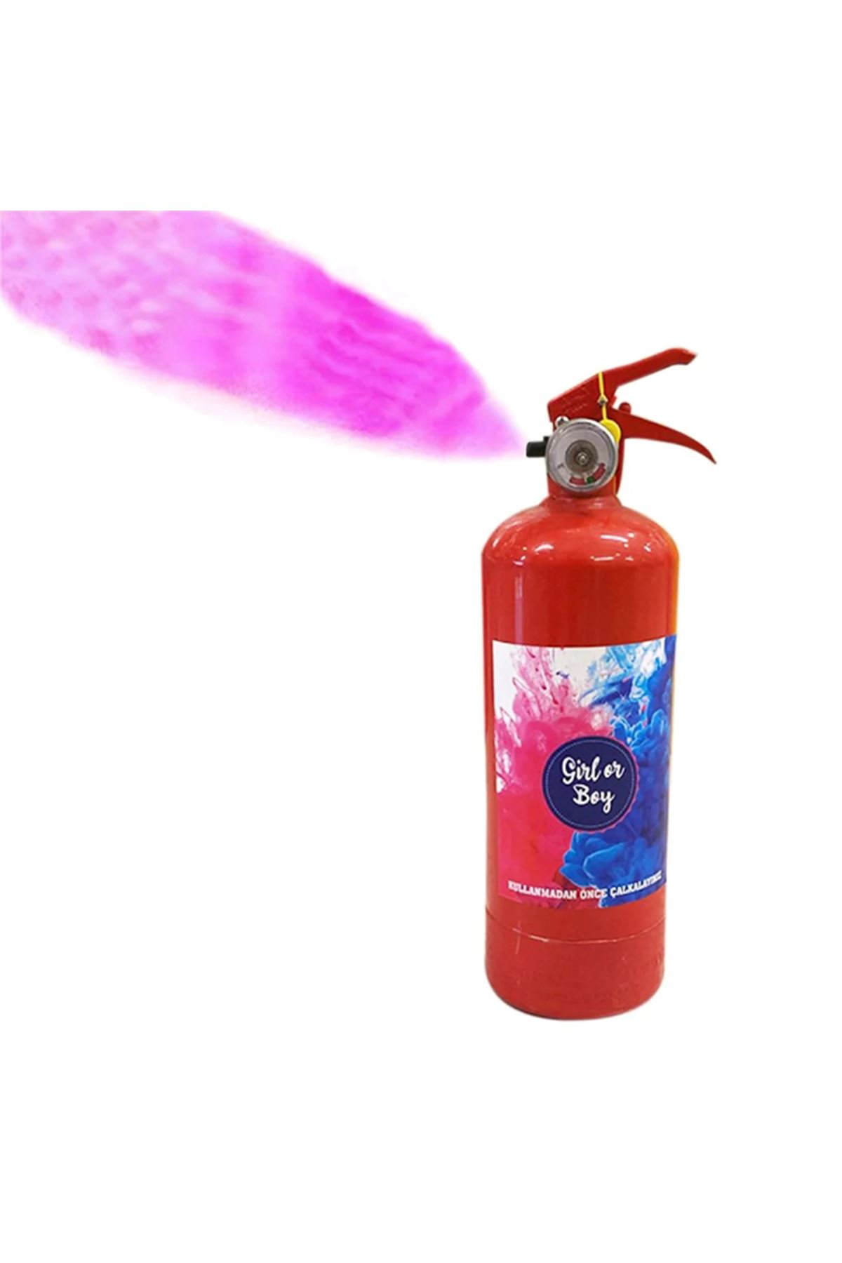 Cinsiyet Tüpü - Gender Reveal Partisi Tüpü Pembe Renk