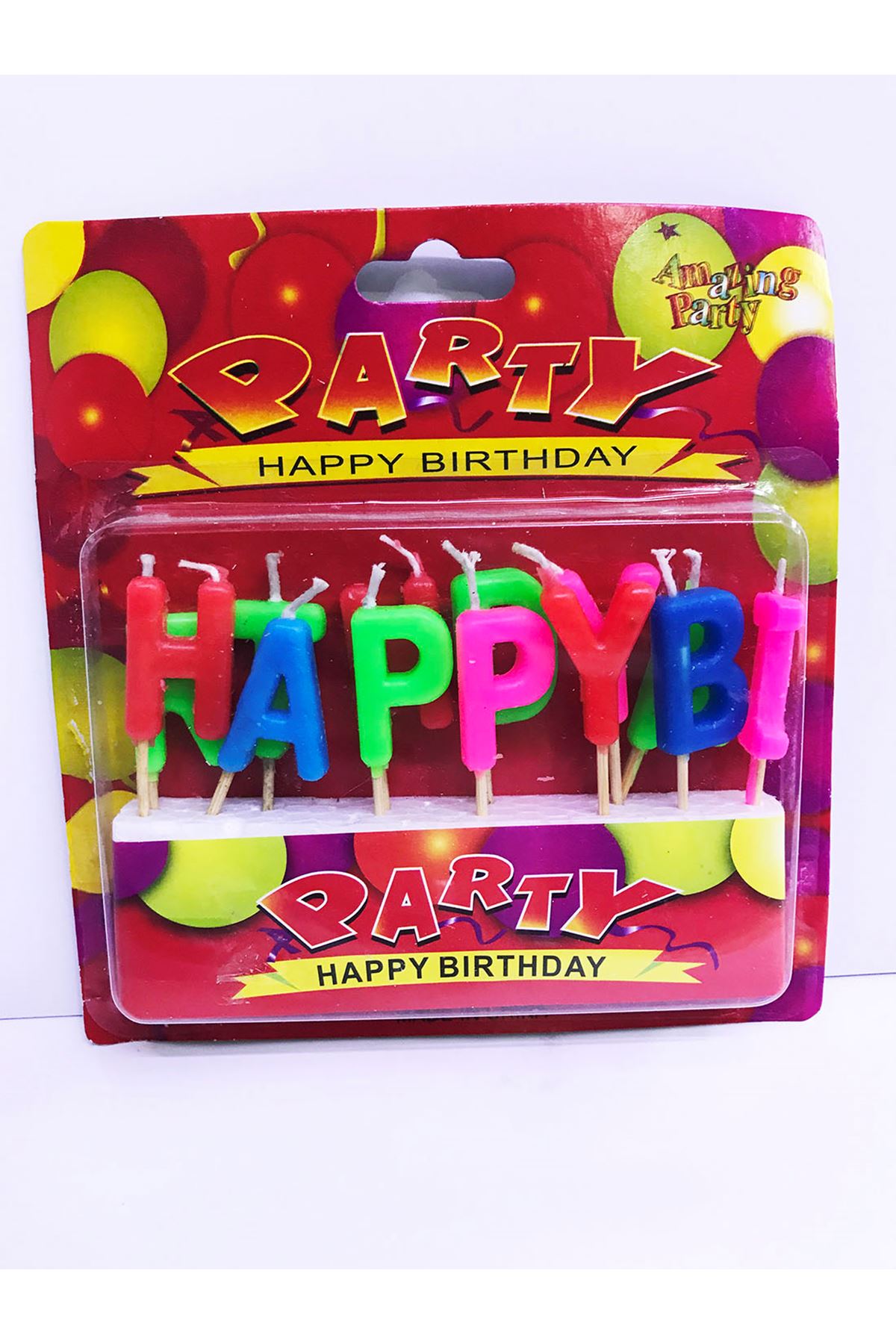 Renkli Happy Birthday Mum