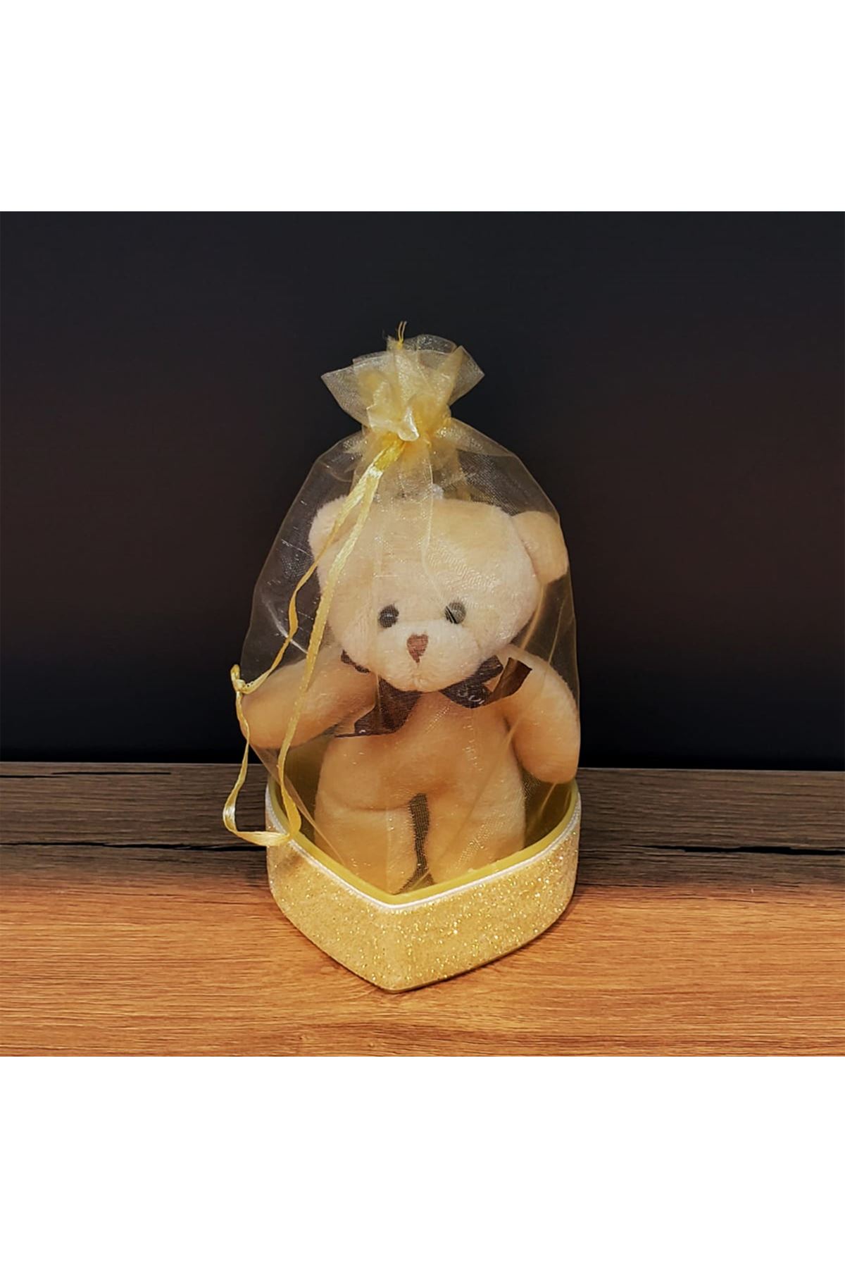 Hediyelik Kese İçinde Ayıcık