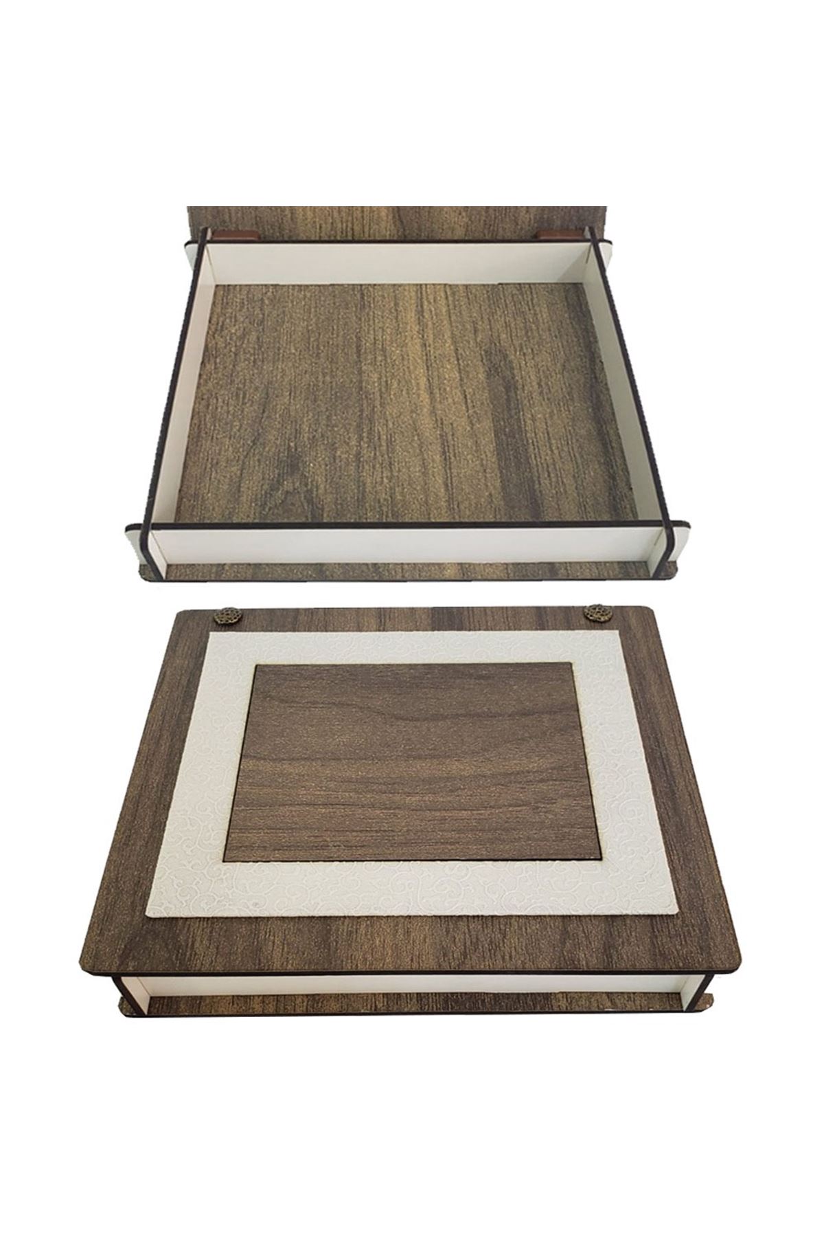 Ahşap Derili Hediye Kutusu