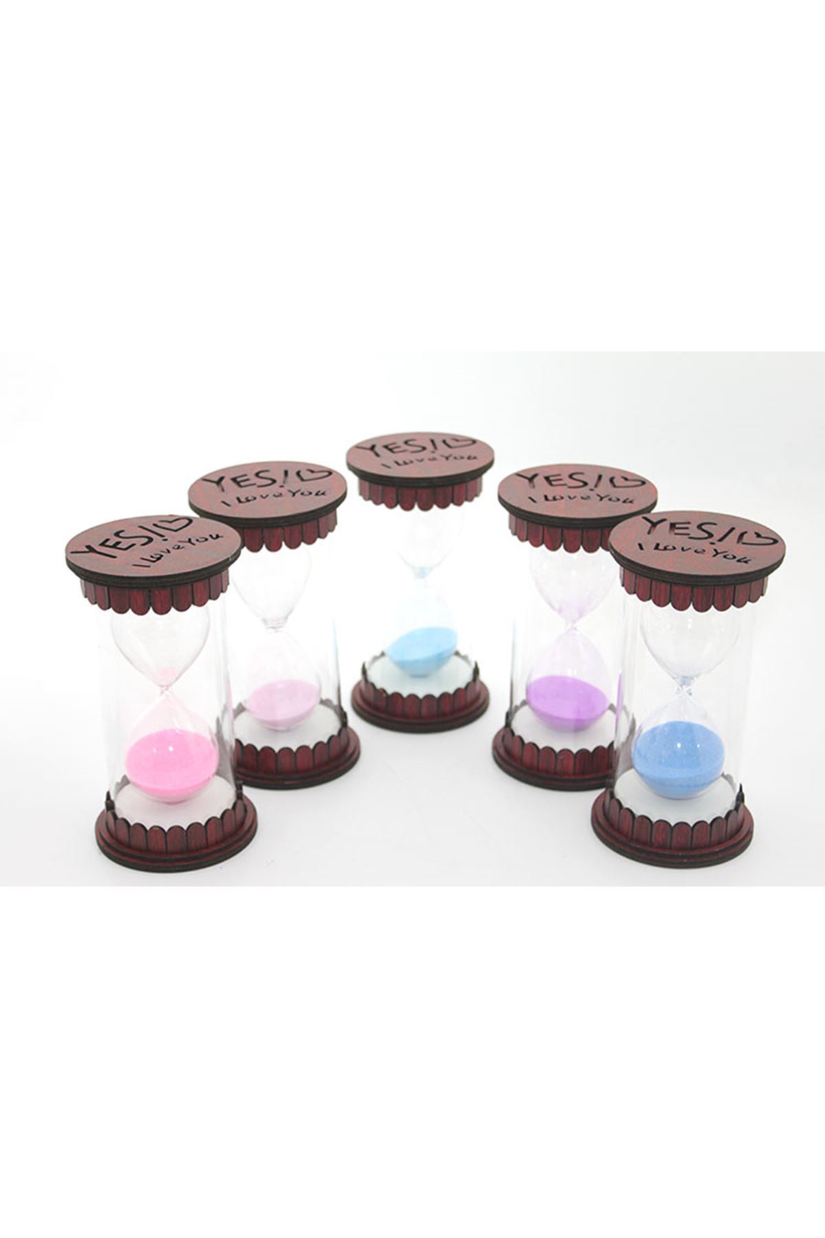 Ahşap Kum Saati Model 3