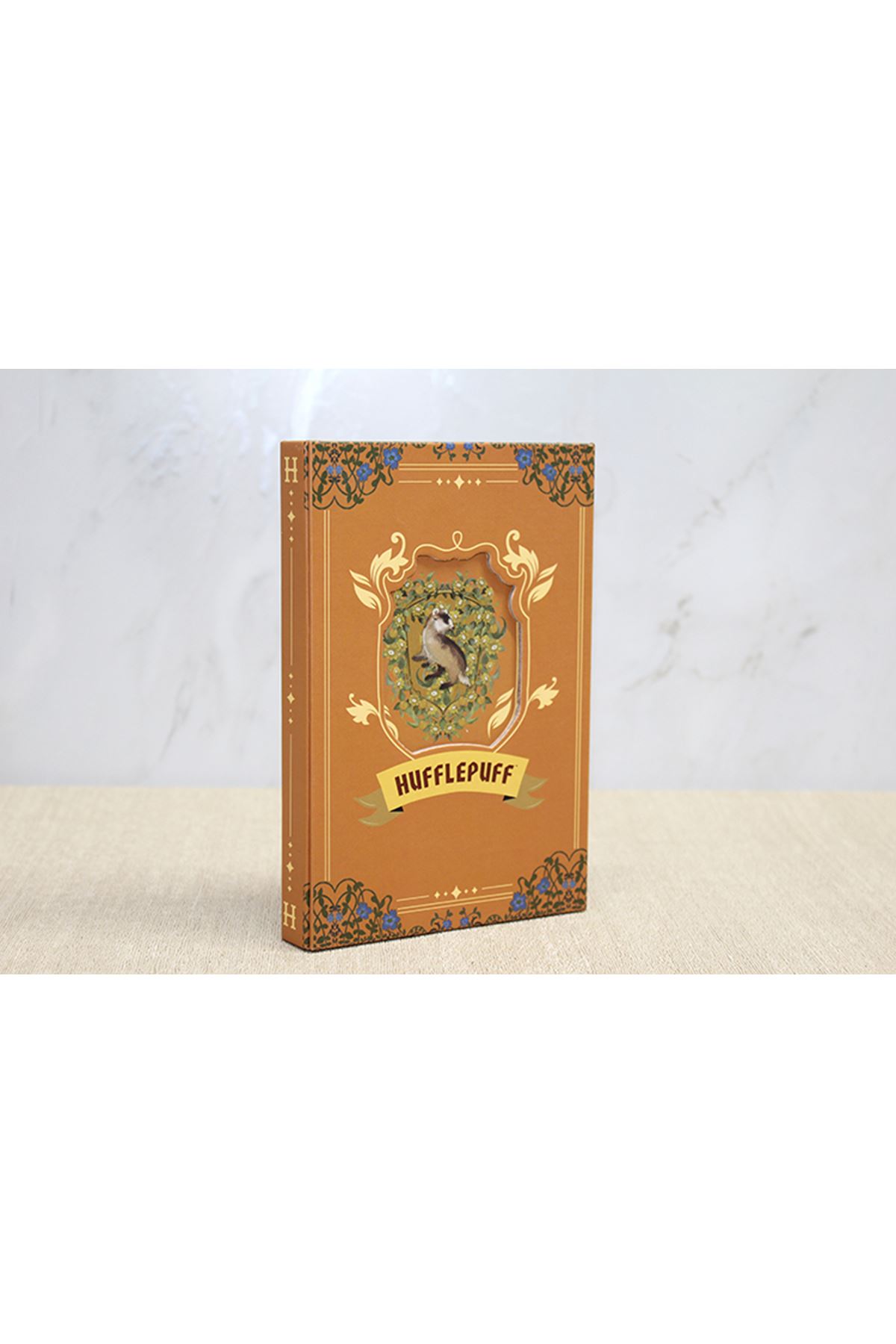 Harry Potter Hufflepuff Deri Defter