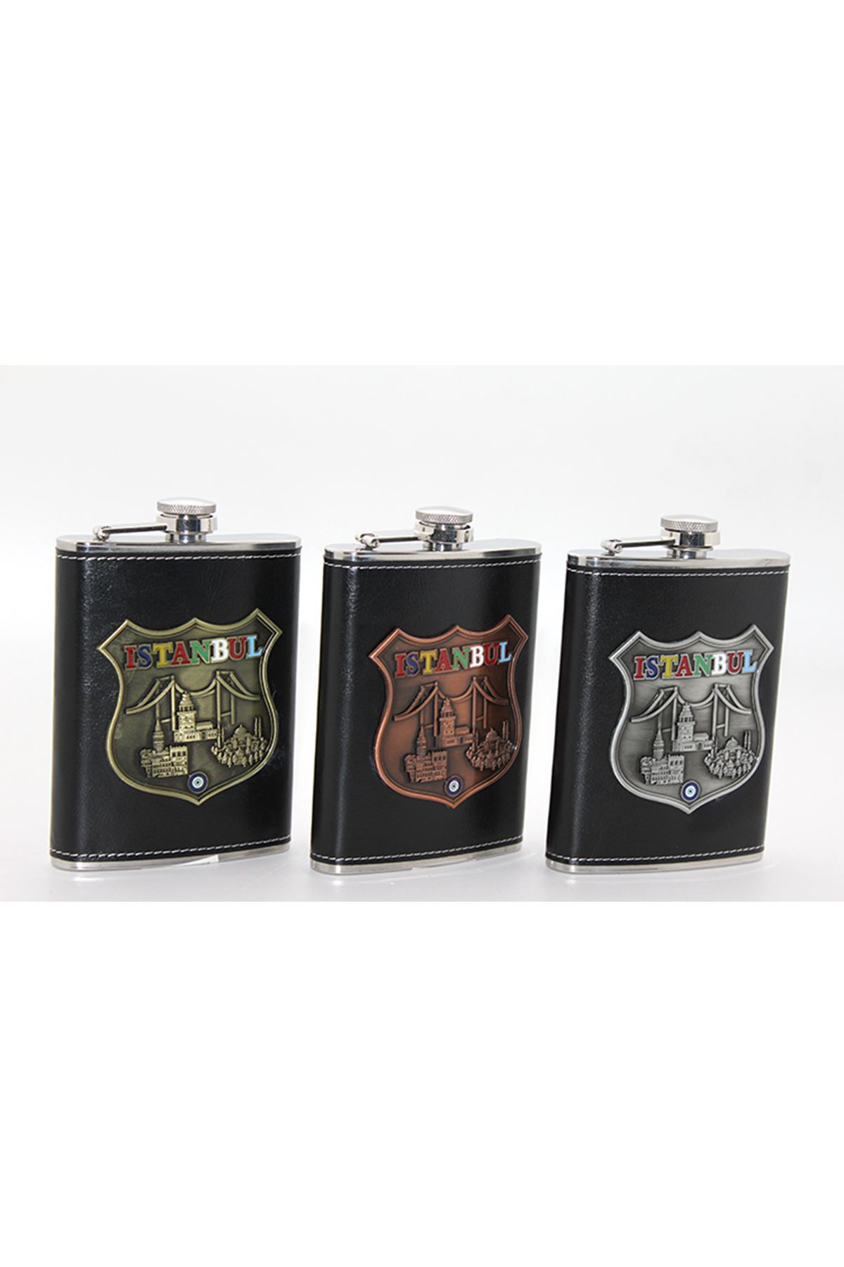 Paslanmaz Çelik İstanbul Yöresel Matara Model 1