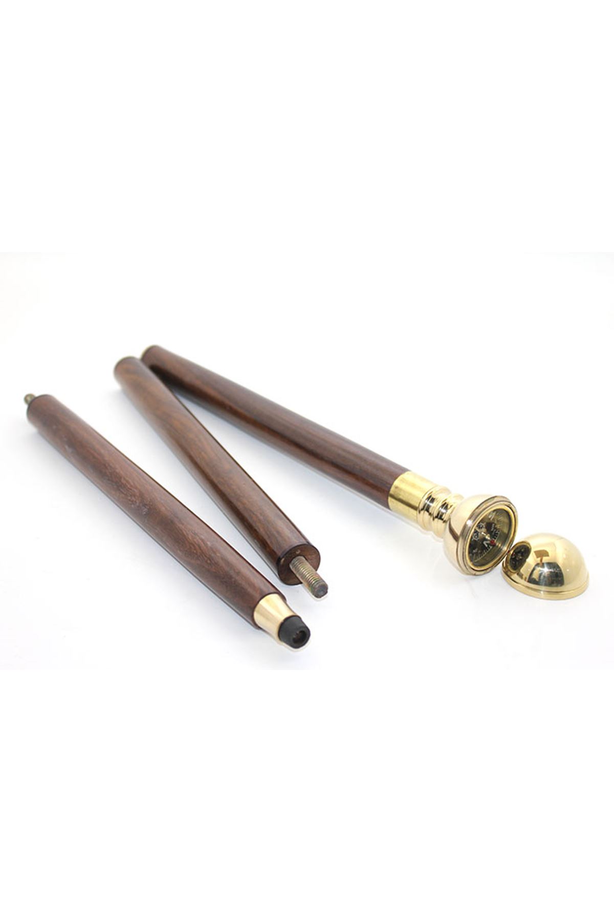 Pirinç Pusulalı Baston Model 2