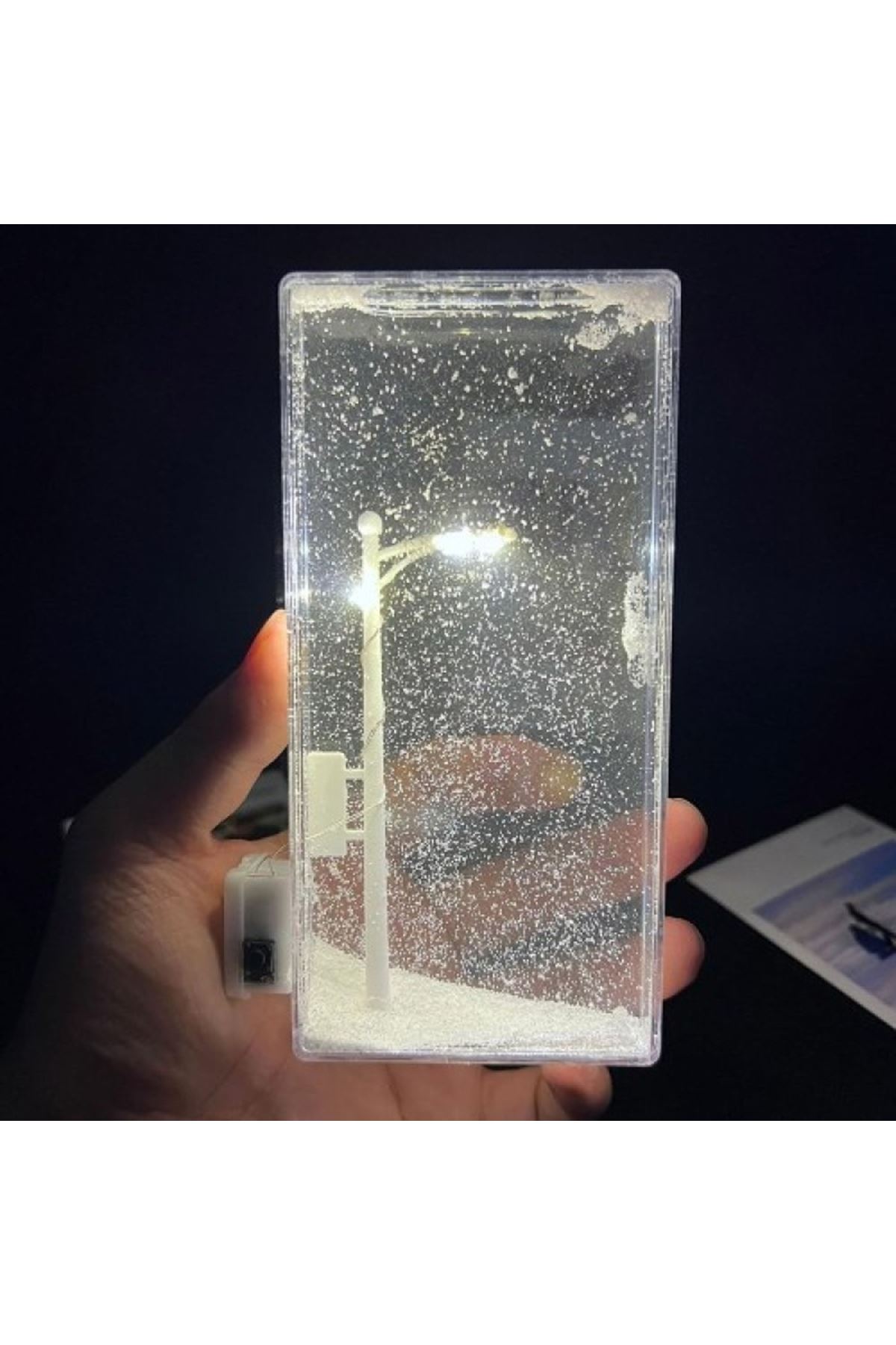 Sokak Lambalı Kar Küresi Demonte