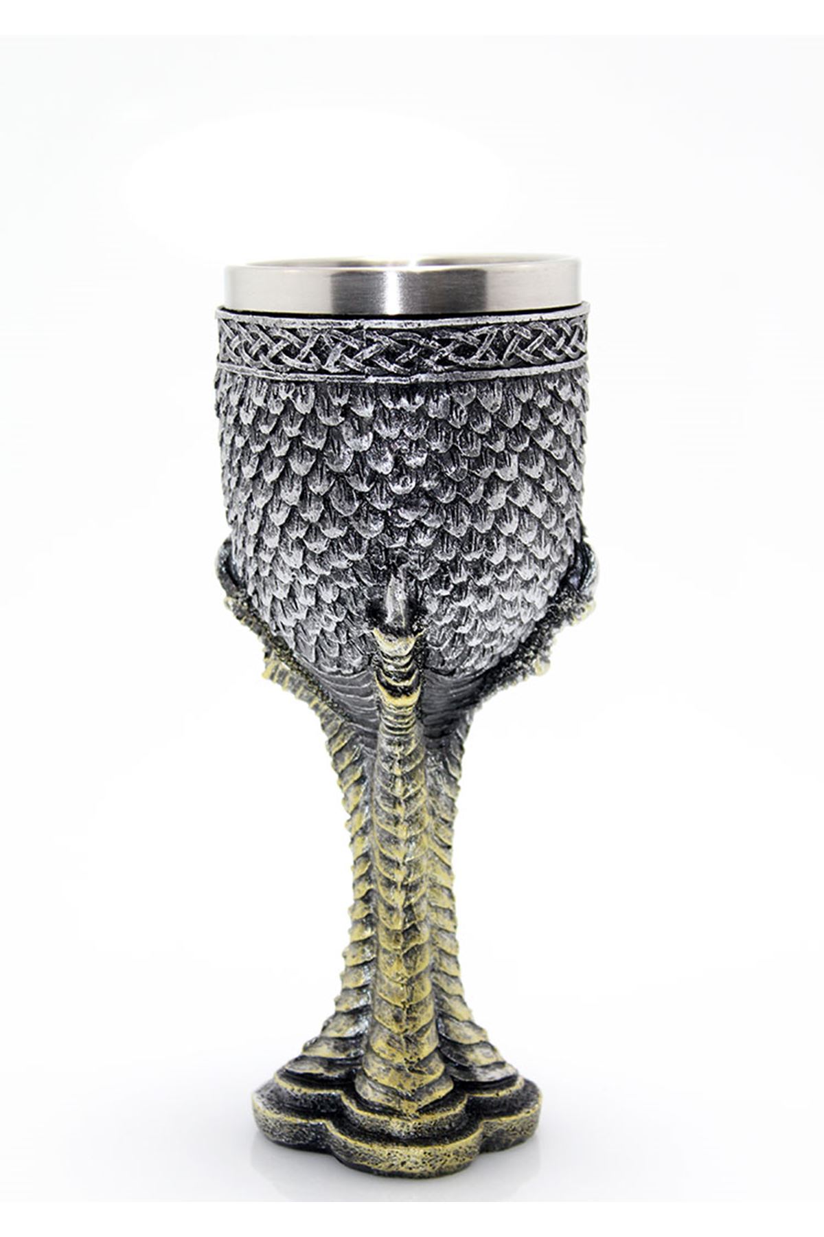 Tasarım Paslanmaz Çelik Kadeh Bardak Model 2