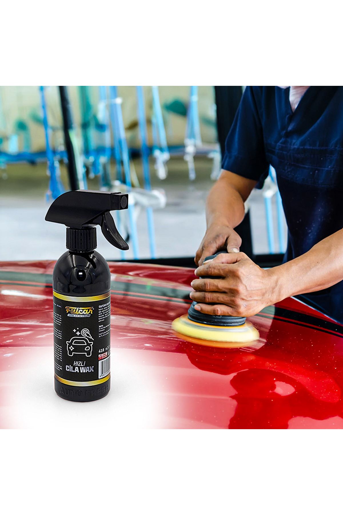 Fulcar Seramik Etkili Hızlı Cila Wax