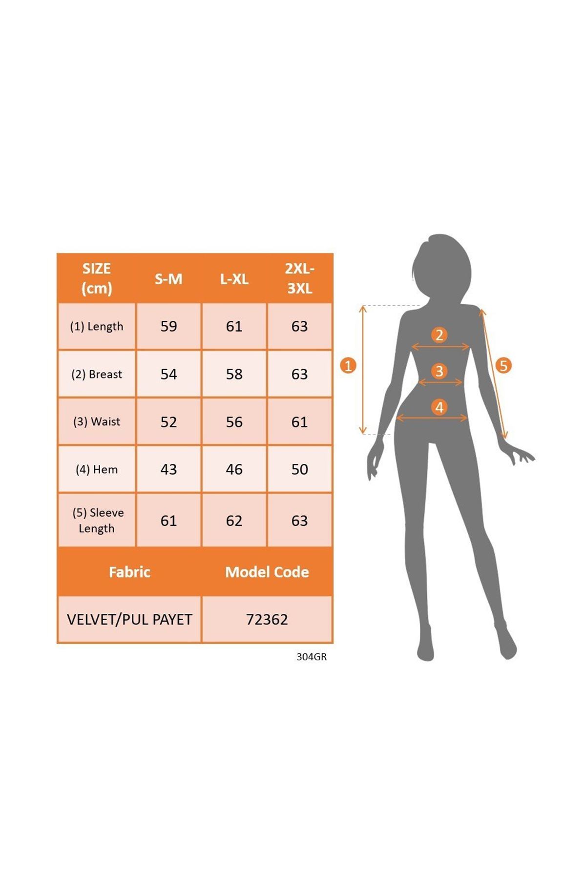 Kadın Uzun Kollu önü Açık Fermuarlı Pulpayetli Kadife Ceket