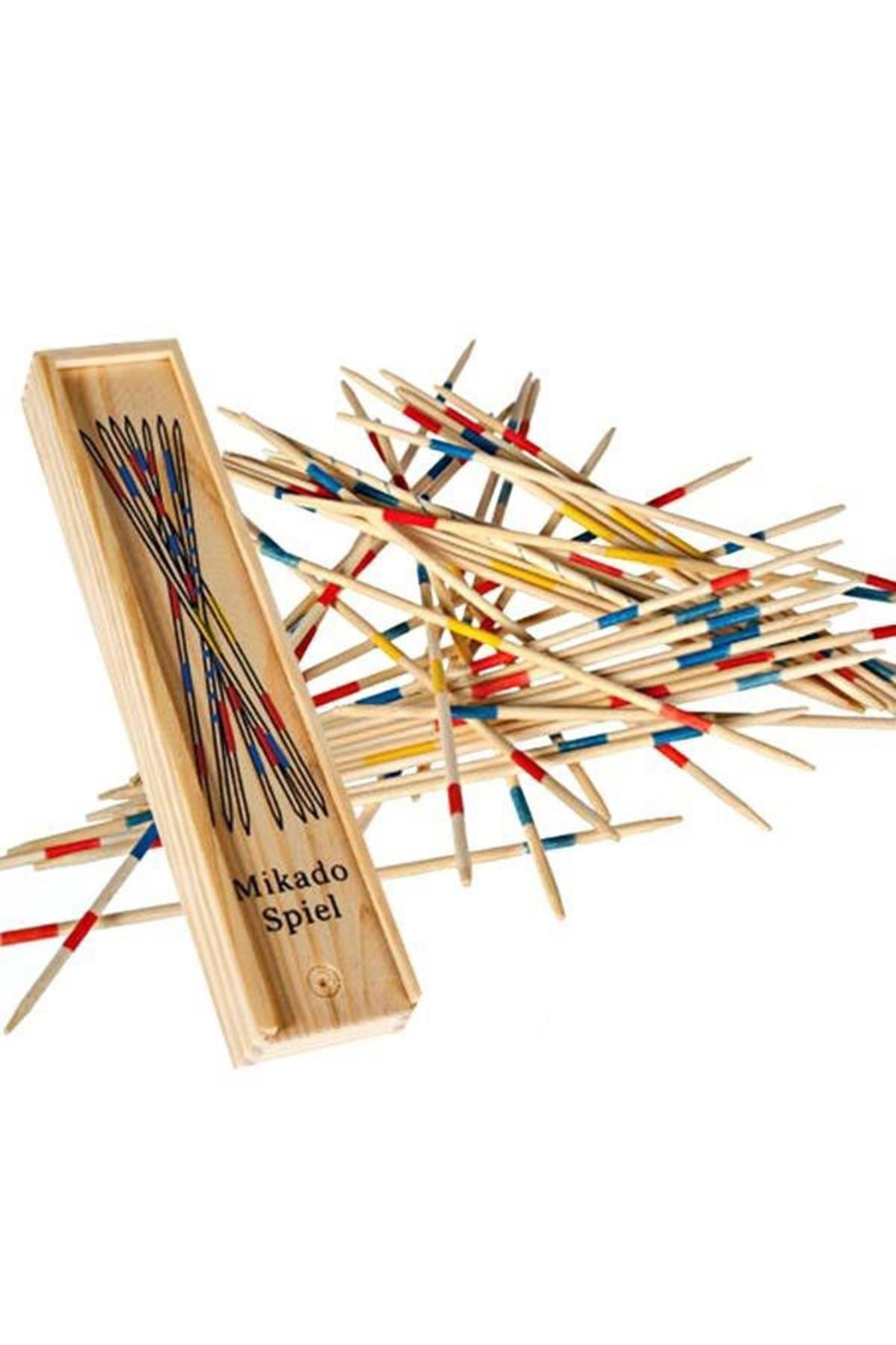 Ahşap Mikado Oyunu