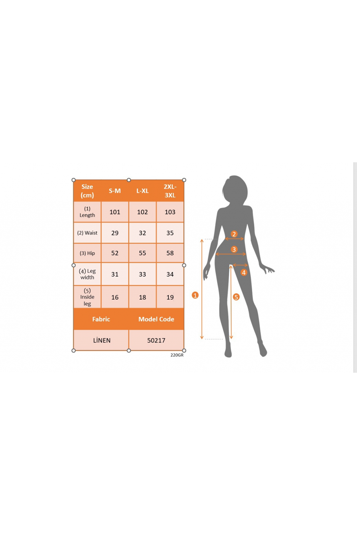 Kadın Beli Lastikli Keten Pantolon